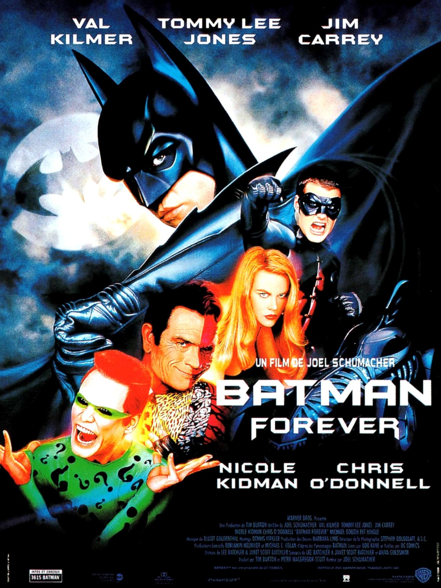 affiche du film Batman Forever