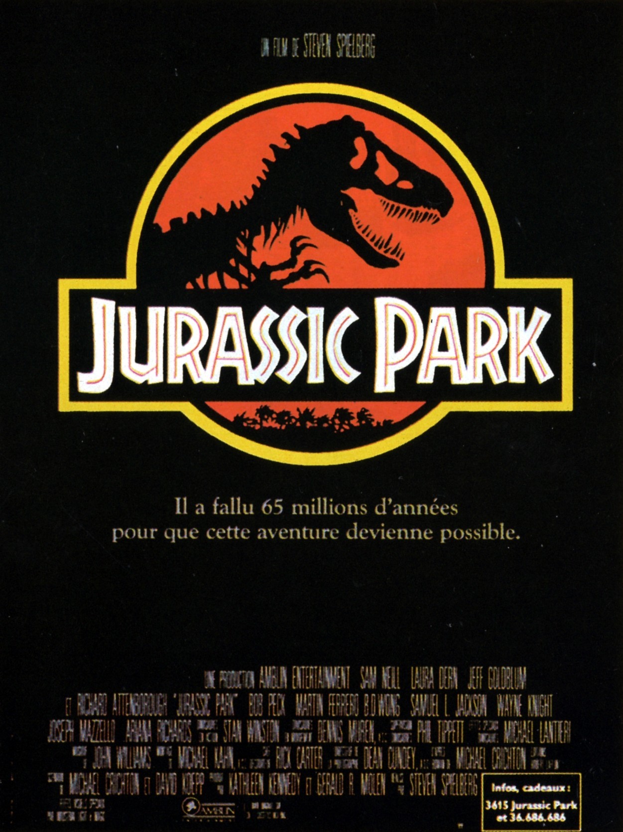 affiche du film Jurassic Park
