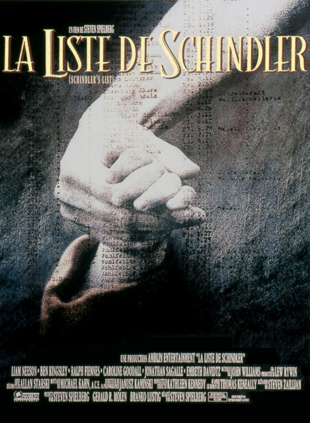 affiche du film La Liste de Schindler