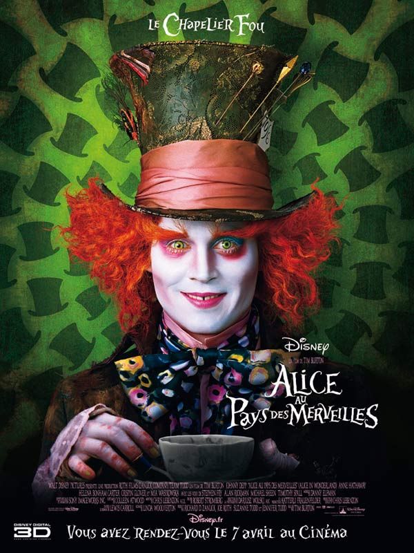 affiche du film Alice au Pays des Merveilles