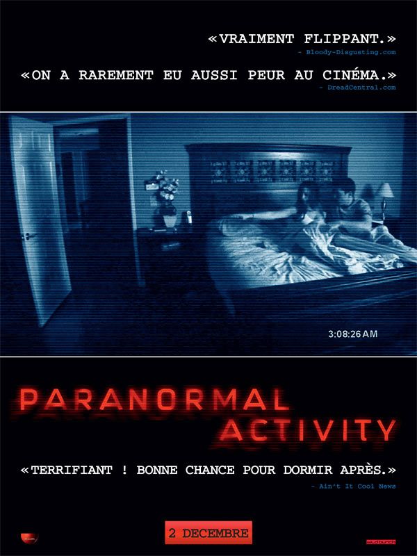 affiche du film Paranormal Activity