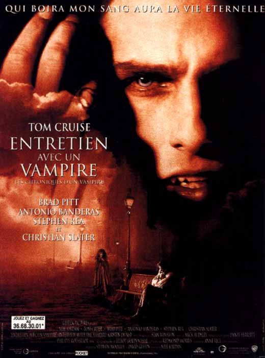 affiche du film Entretien avec un vampire