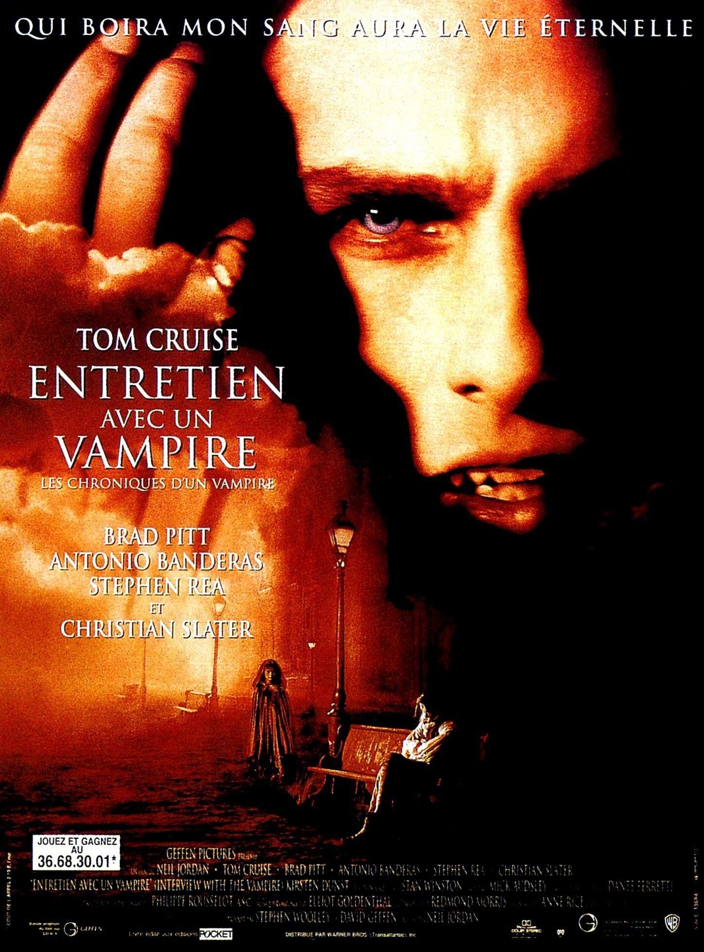 affiche du film Entretien avec un vampire