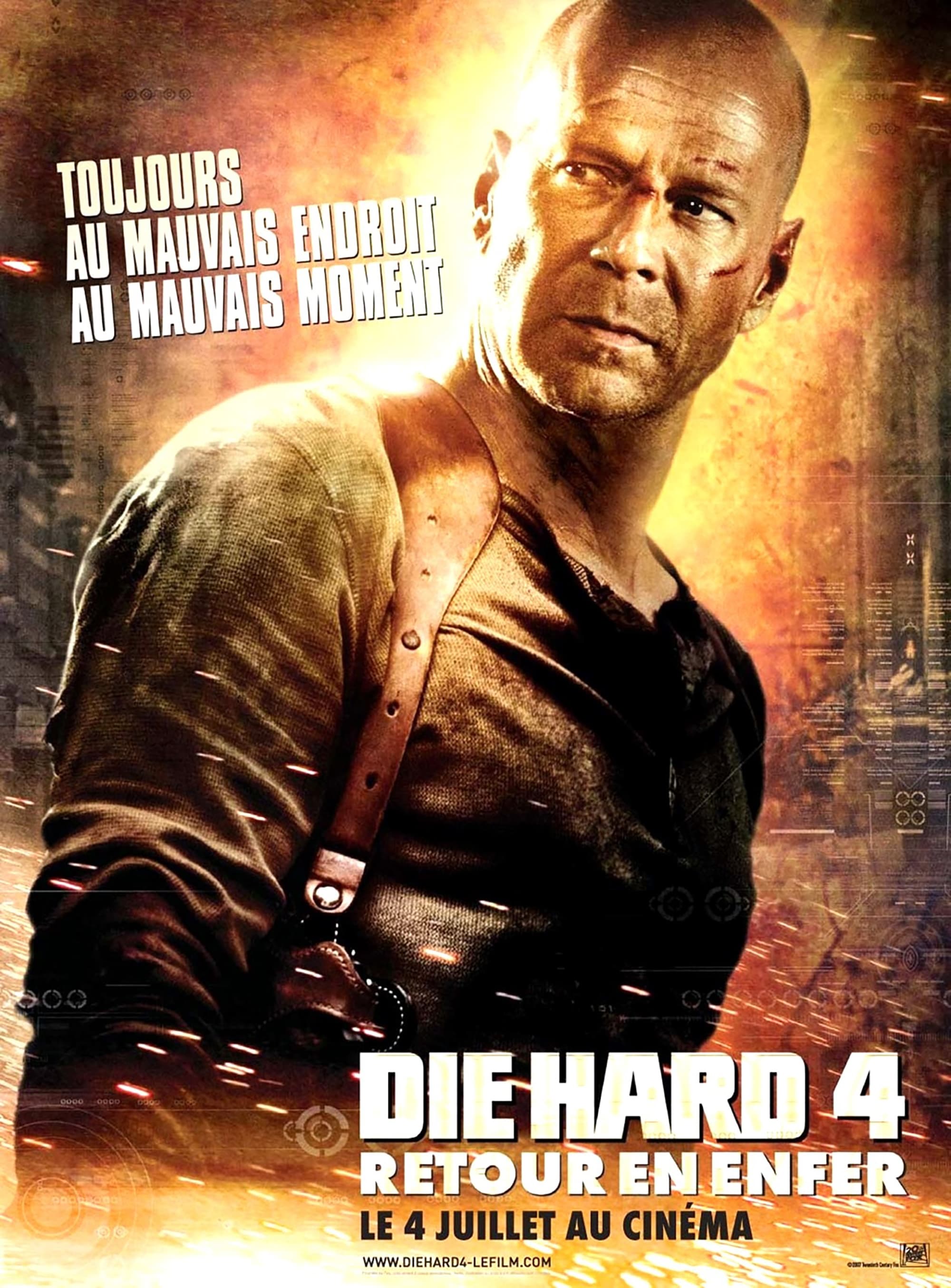 affiche du film Die Hard 4 : Retour en enfer