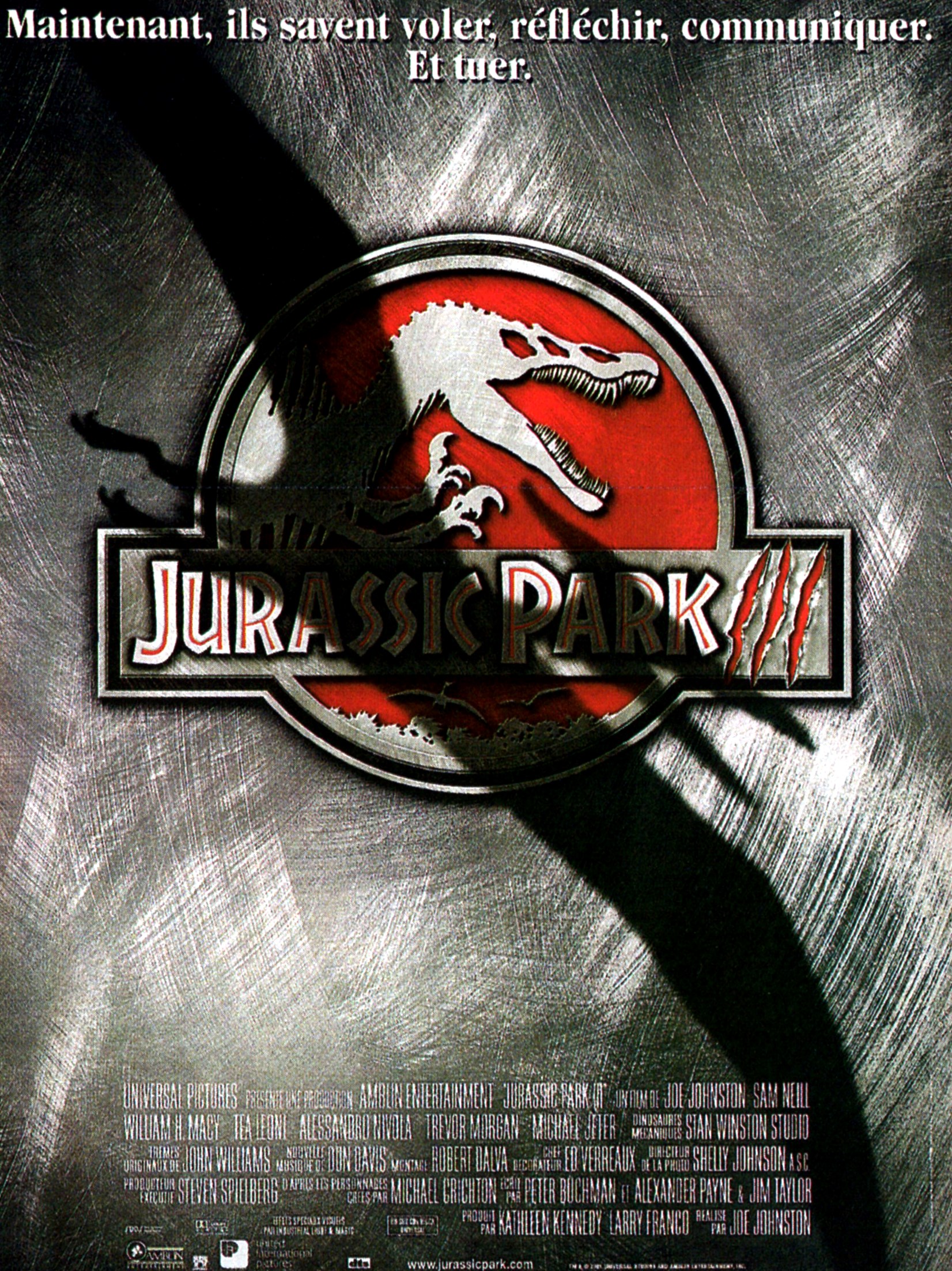 affiche du film Jurassic Park III