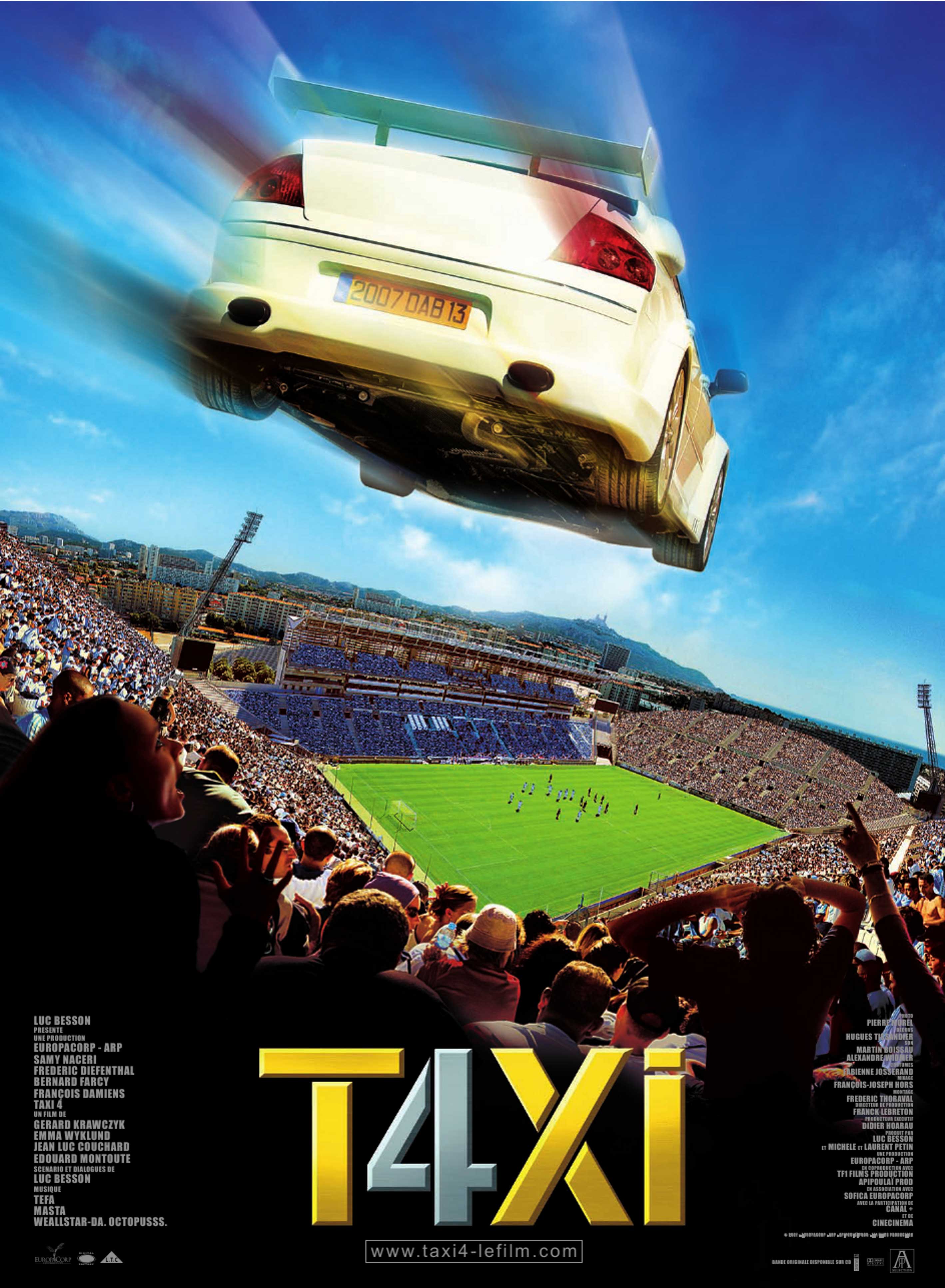 affiche du film Taxi 4