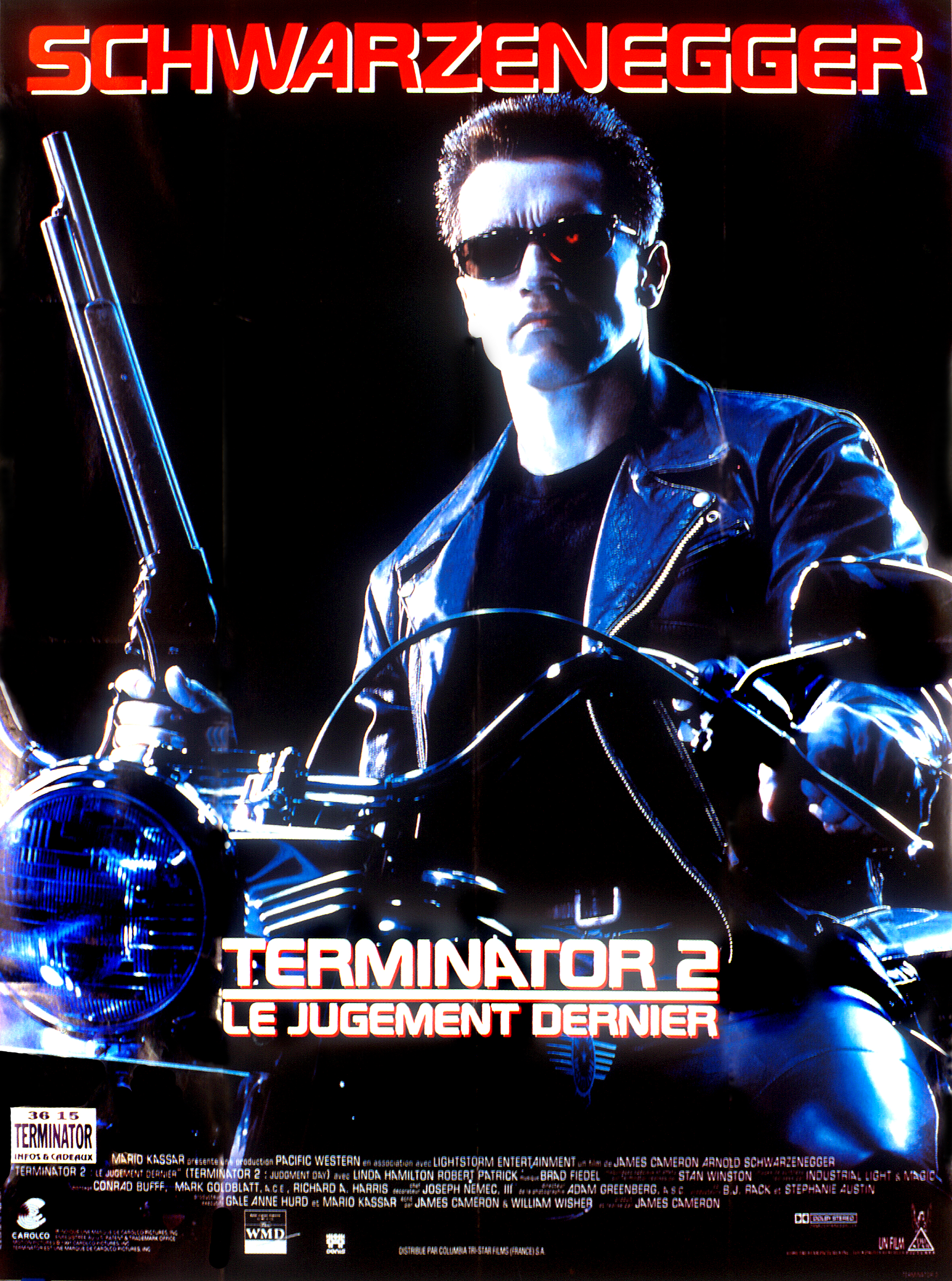 affiche du film Terminator 2 : Le jugement dernier