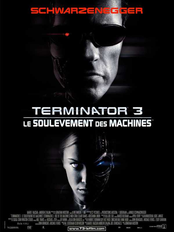 affiche du film Terminator 3 : Le soulèvement des machines
