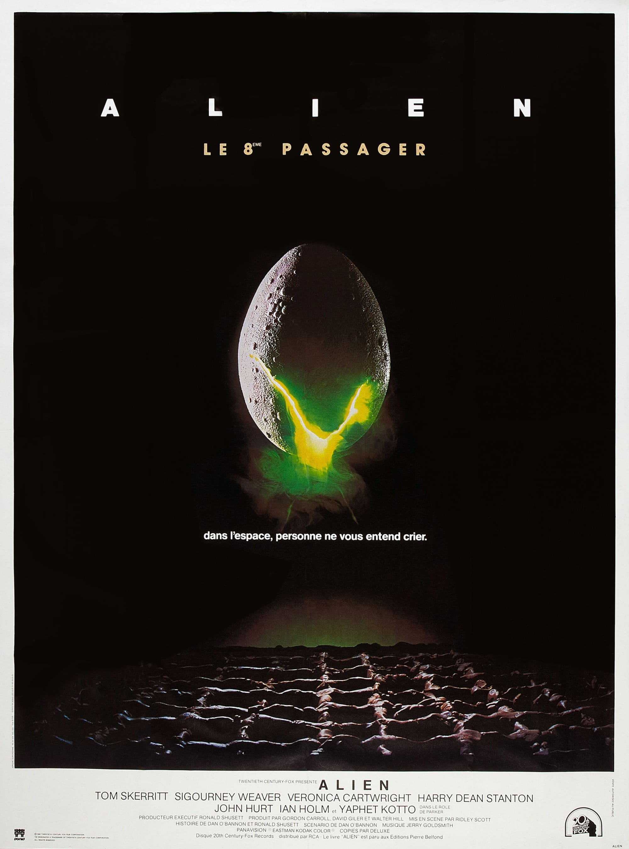 affiche du film Alien, le 8ème passager