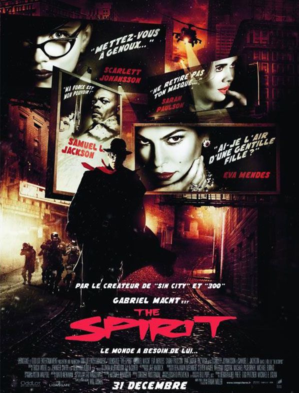 affiche du film The Spirit
