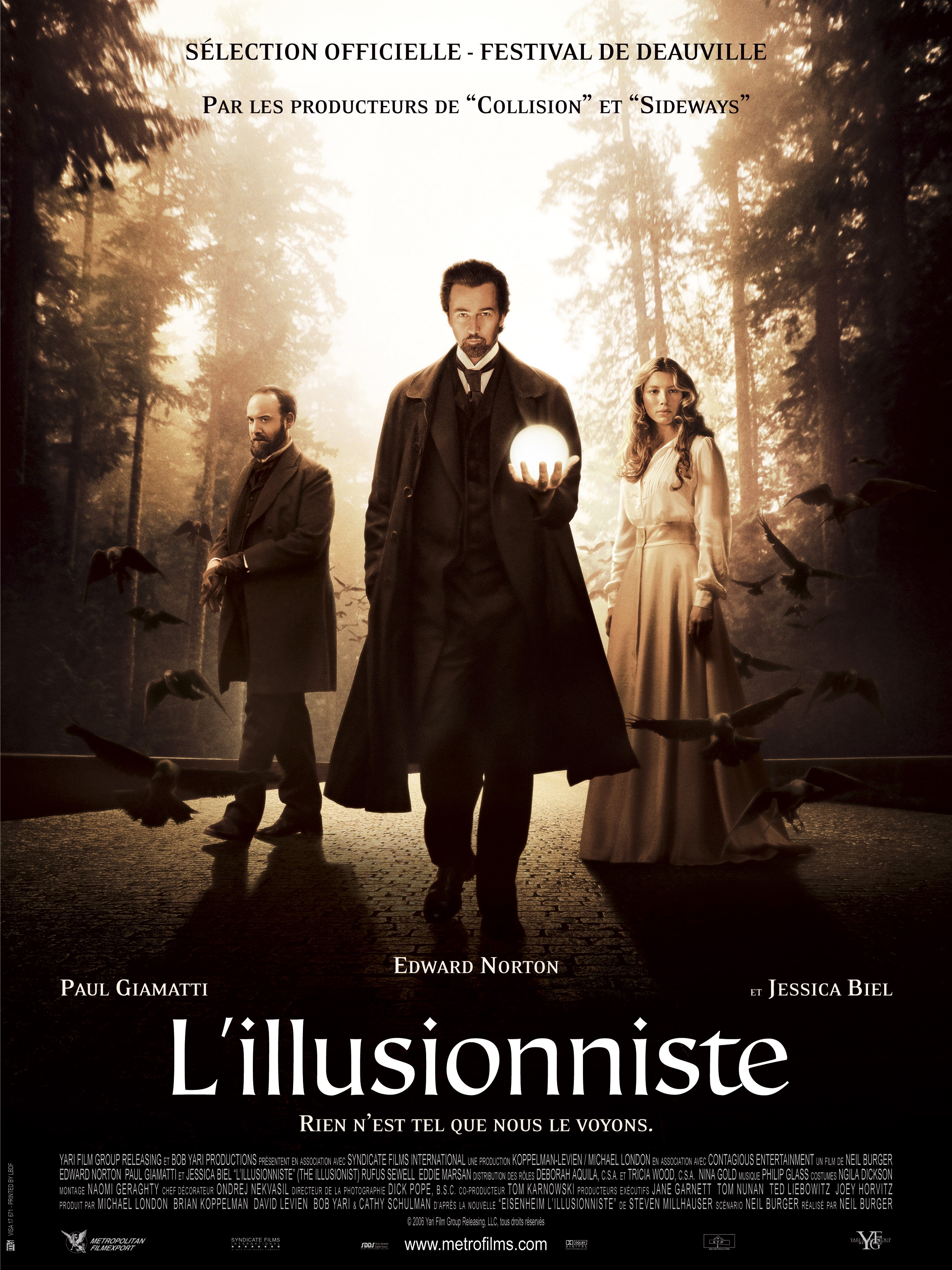 affiche du film L'illusionniste