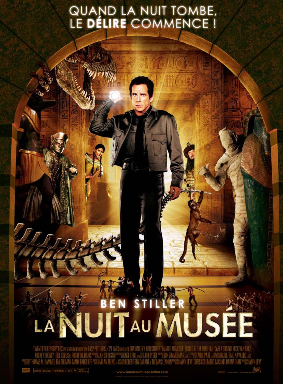 affiche du film La Nuit au musée