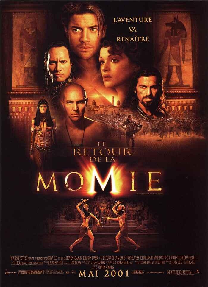 affiche du film Le Retour de la Momie