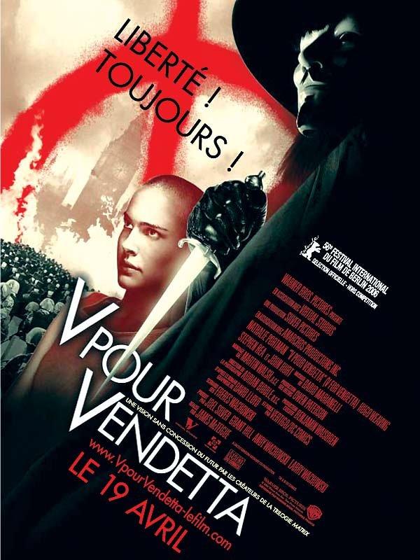 affiche du film V pour Vendetta