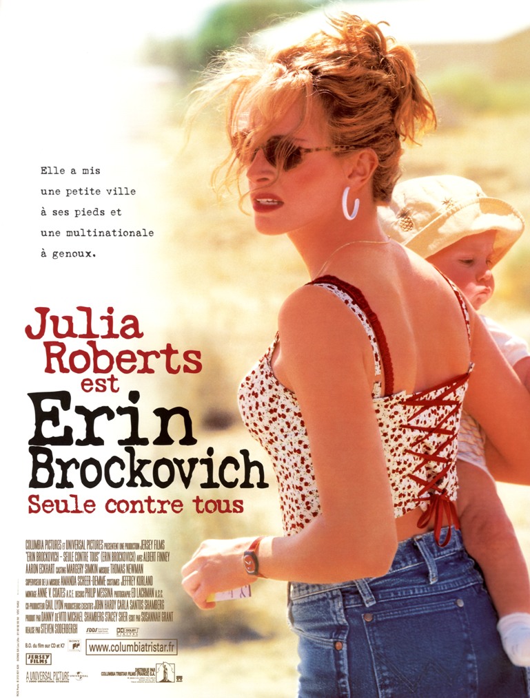 affiche du film Erin Brockovich, seule contre tous