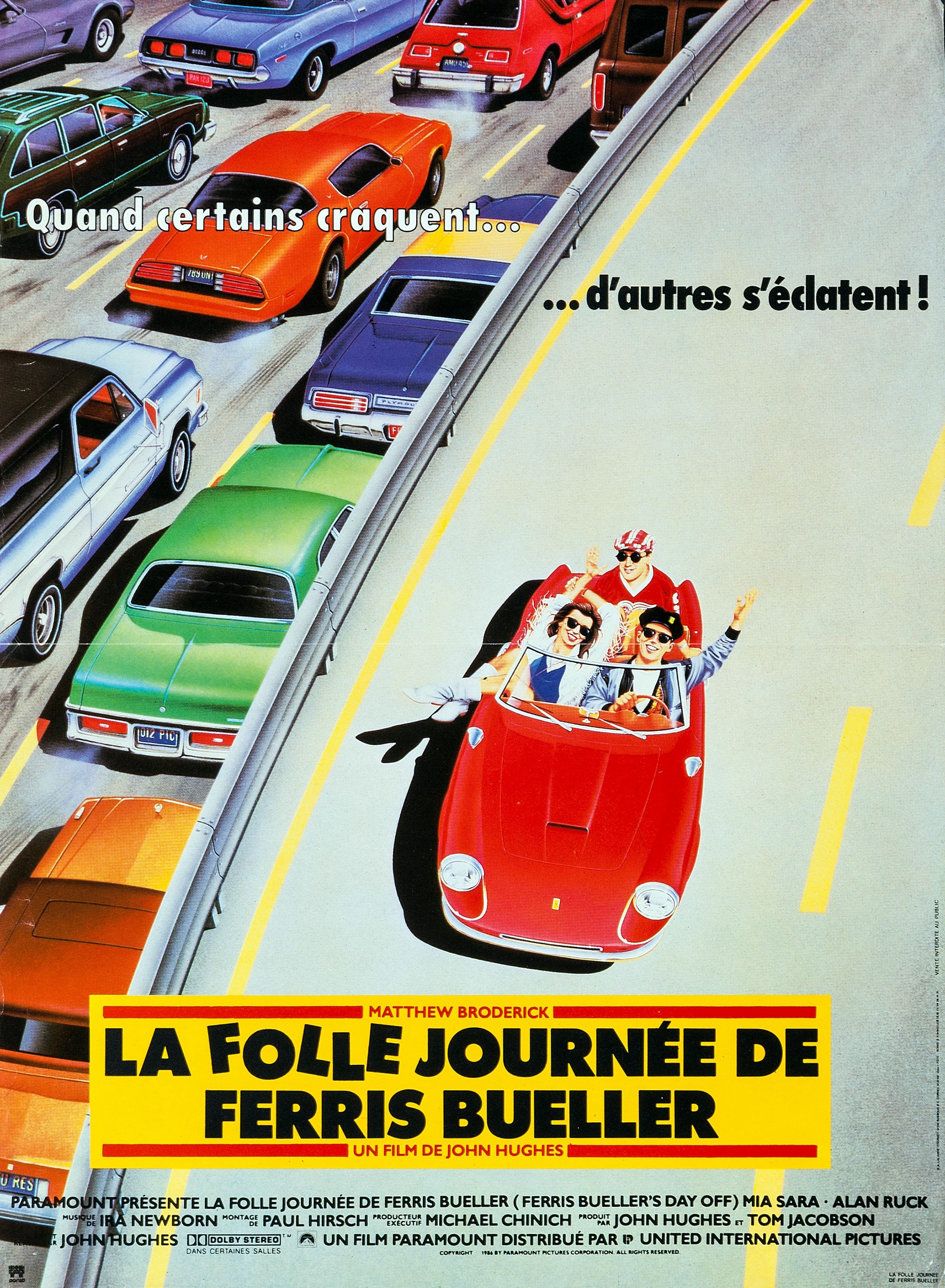 affiche du film La Folle Journée de Ferris Bueller