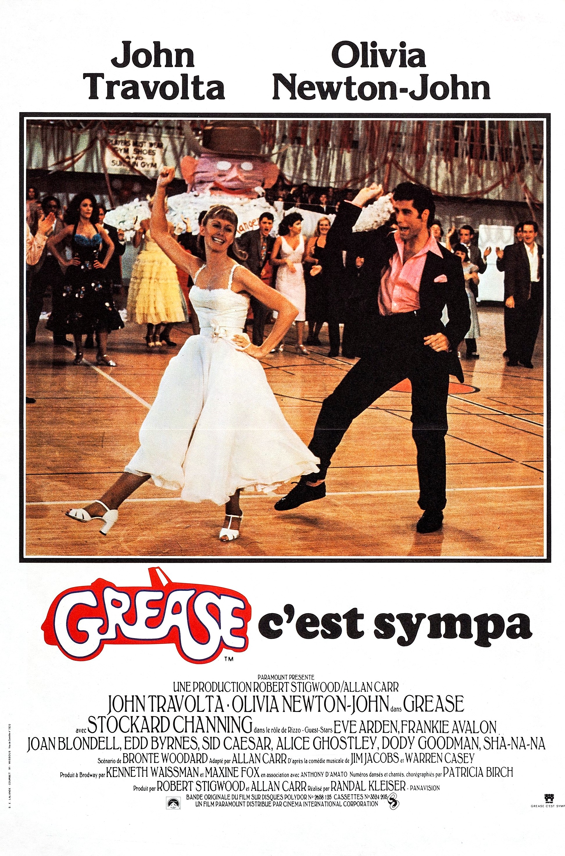 affiche du film Grease