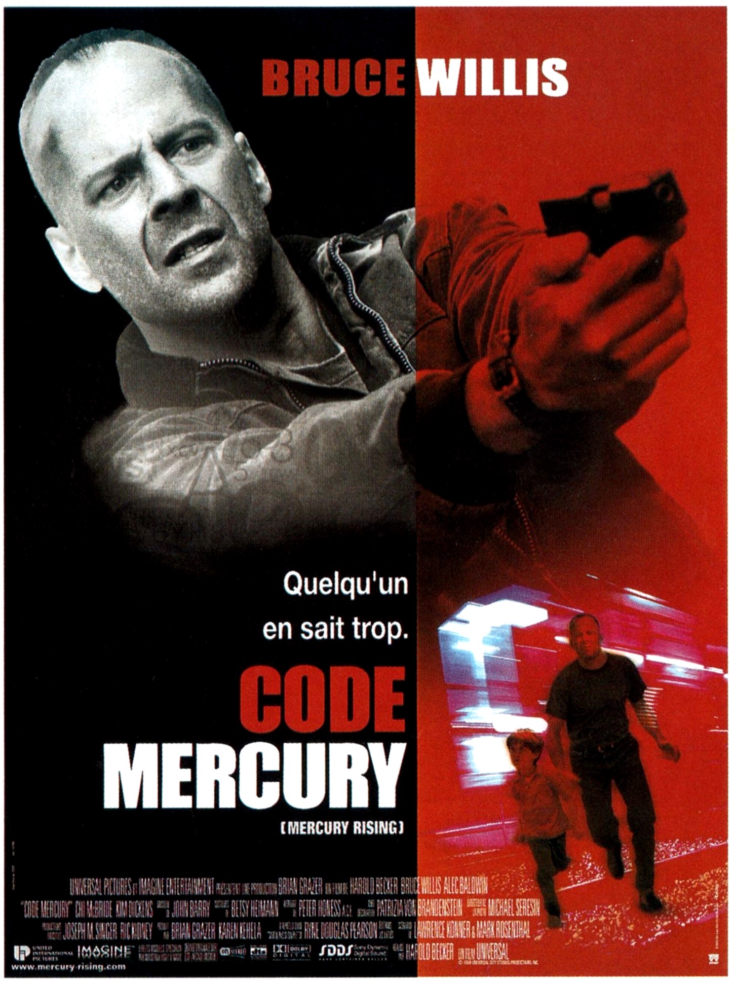 affiche du film Code Mercury