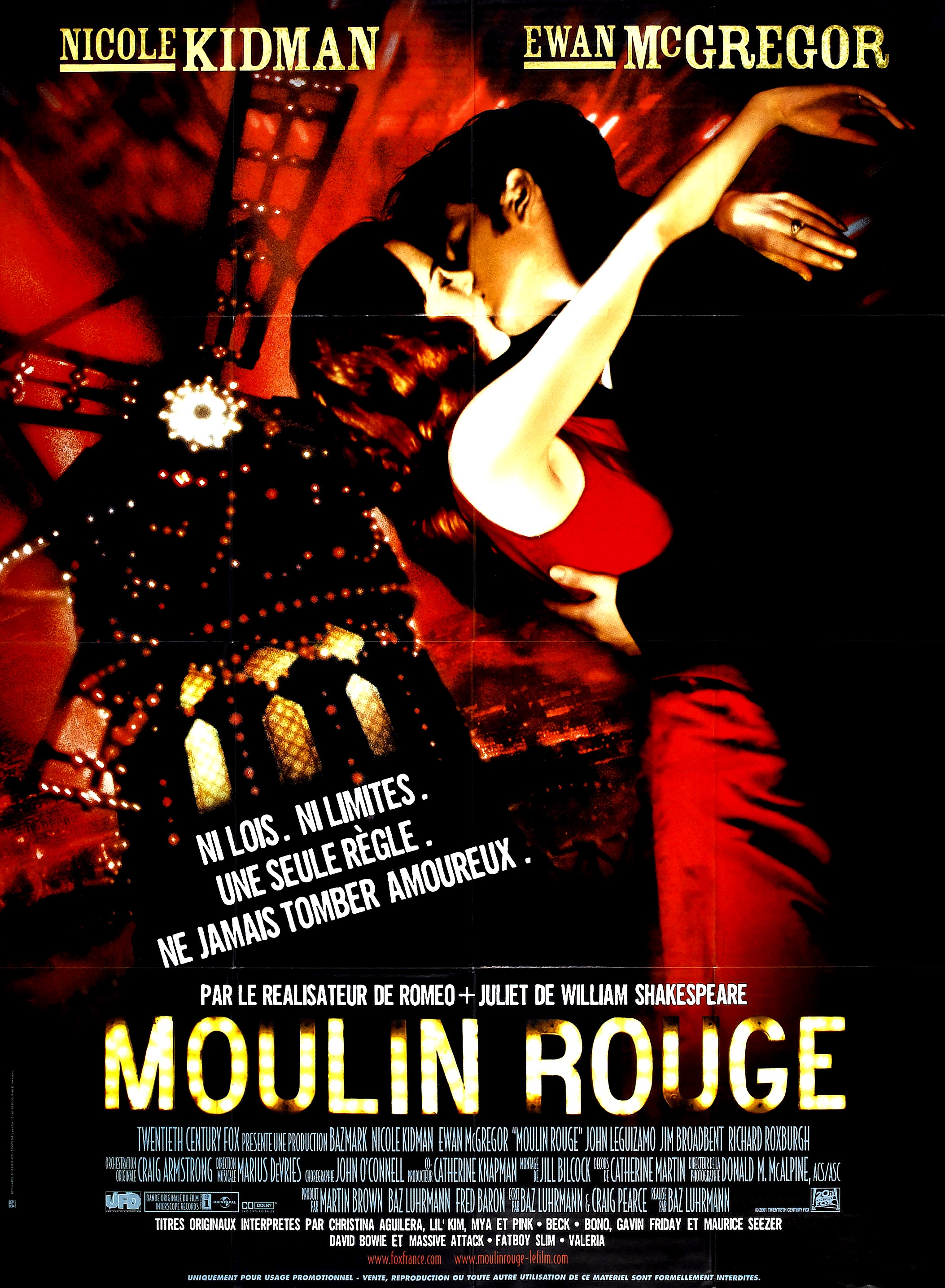 affiche du film Moulin Rouge