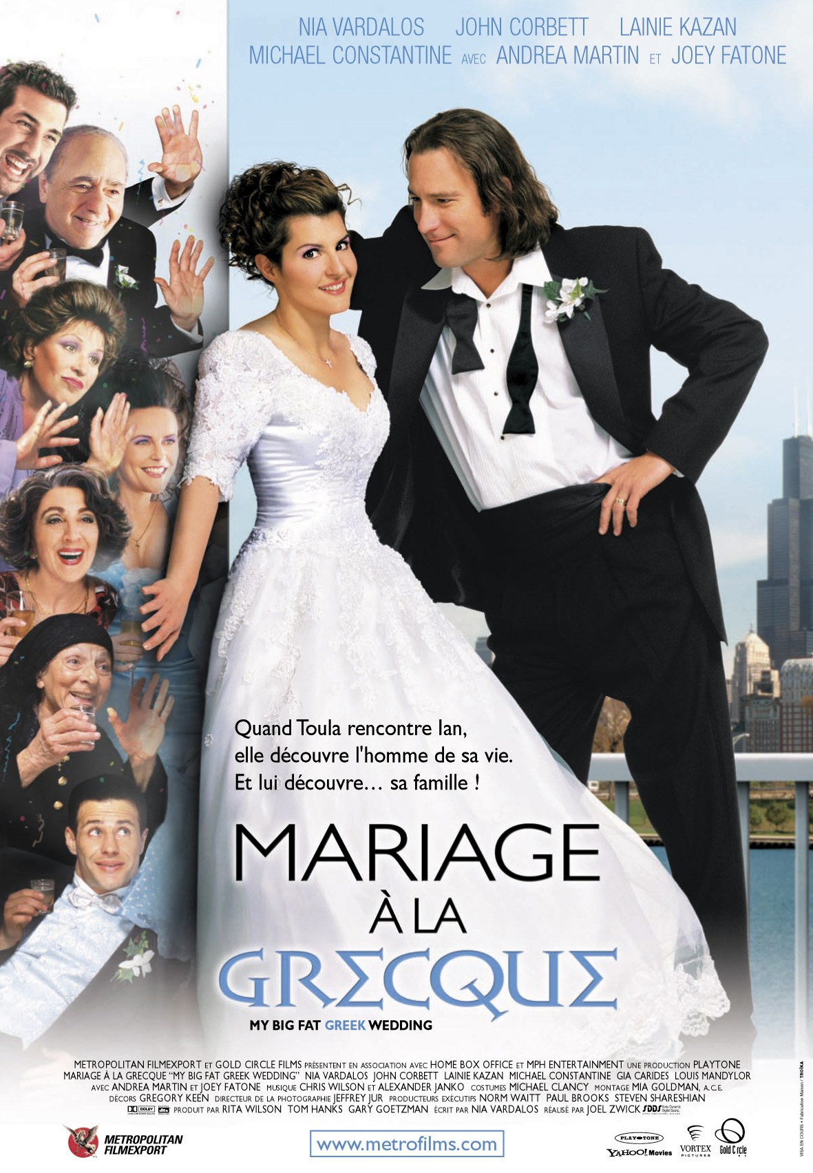 affiche du film Mariage à la grecque