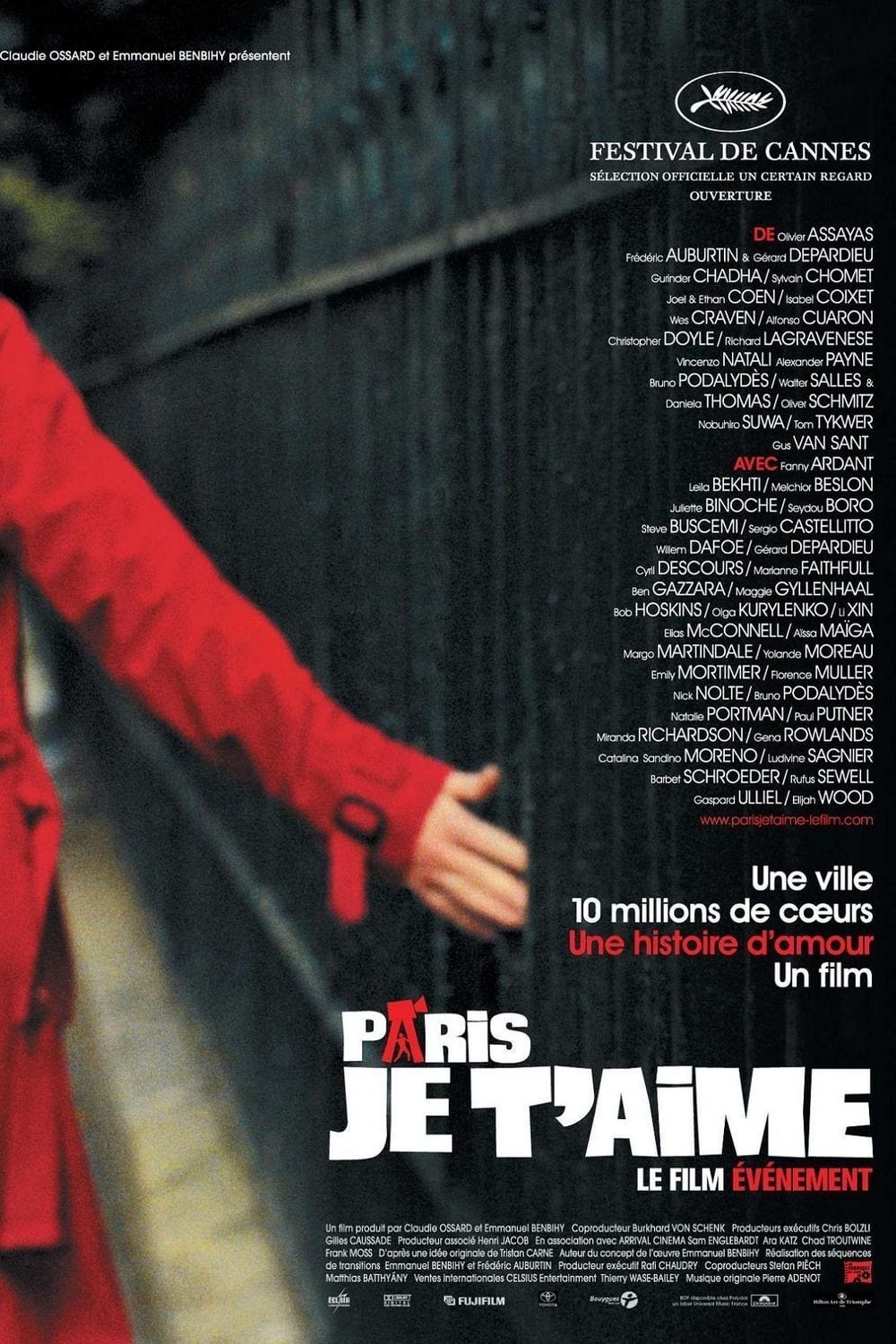 affiche du film Paris, je t'aime