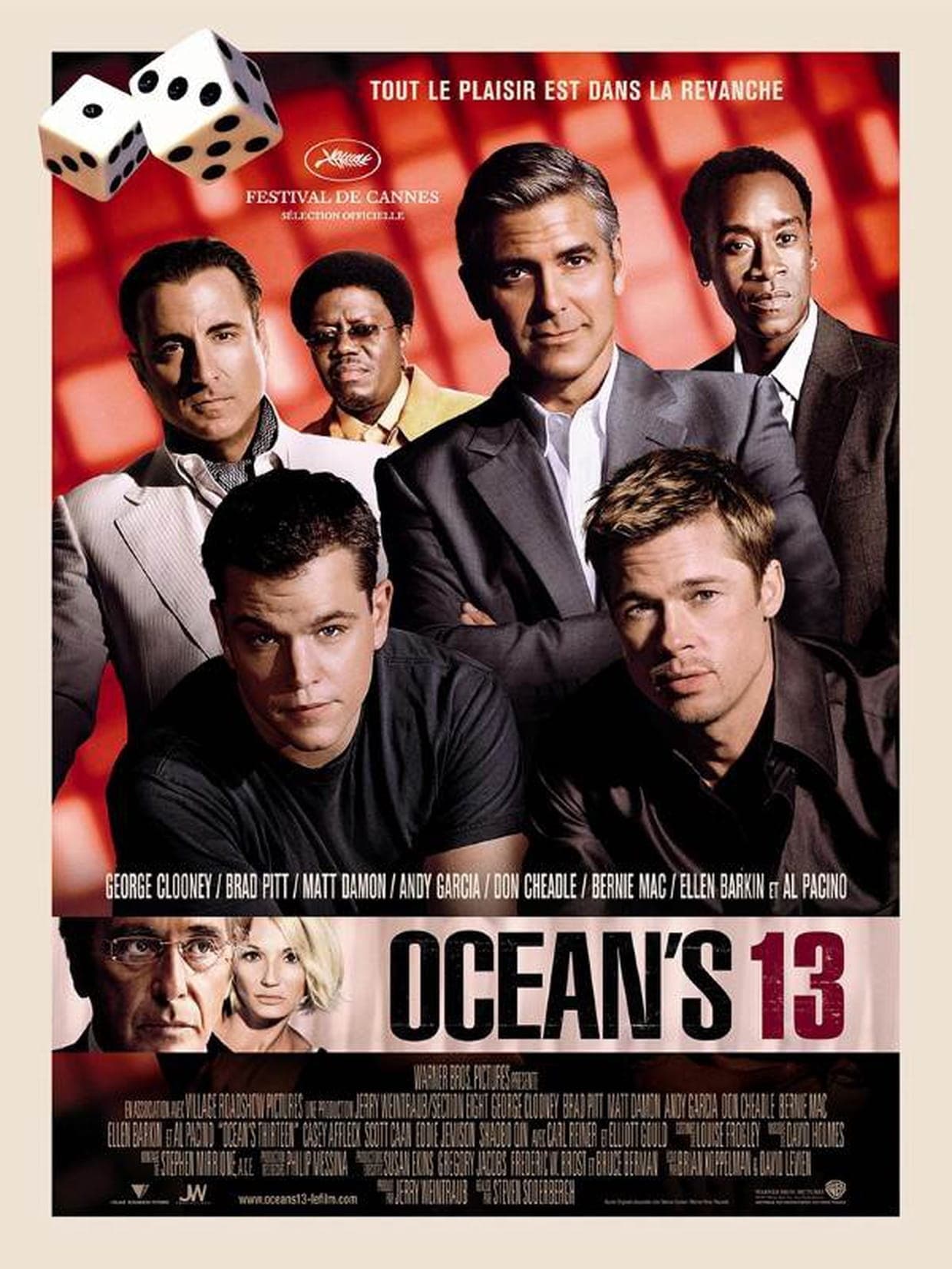 affiche du film Ocean's 13