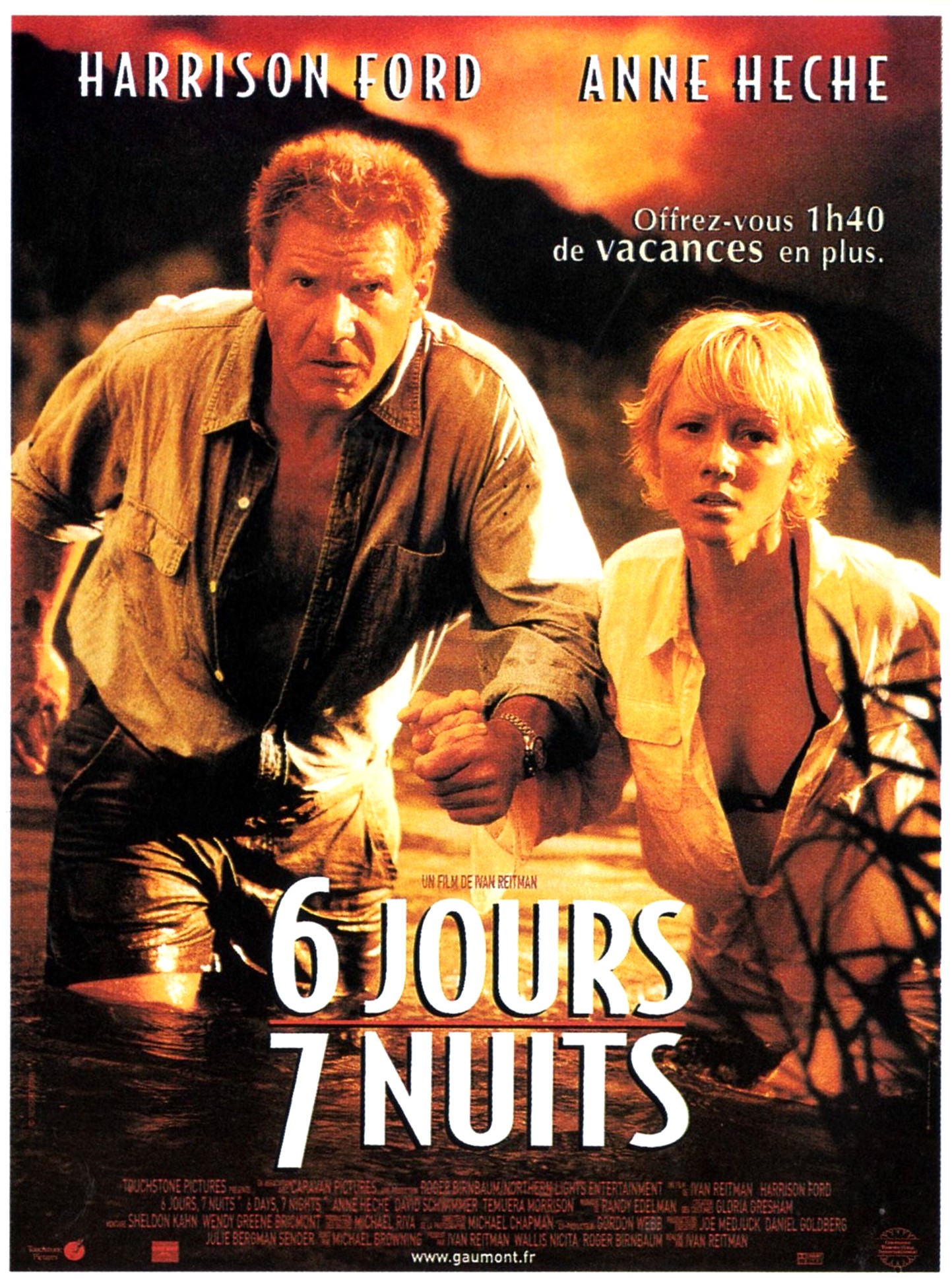 affiche du film 6 Jours, 7 Nuits