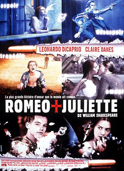 affiche du film Roméo + Juliette