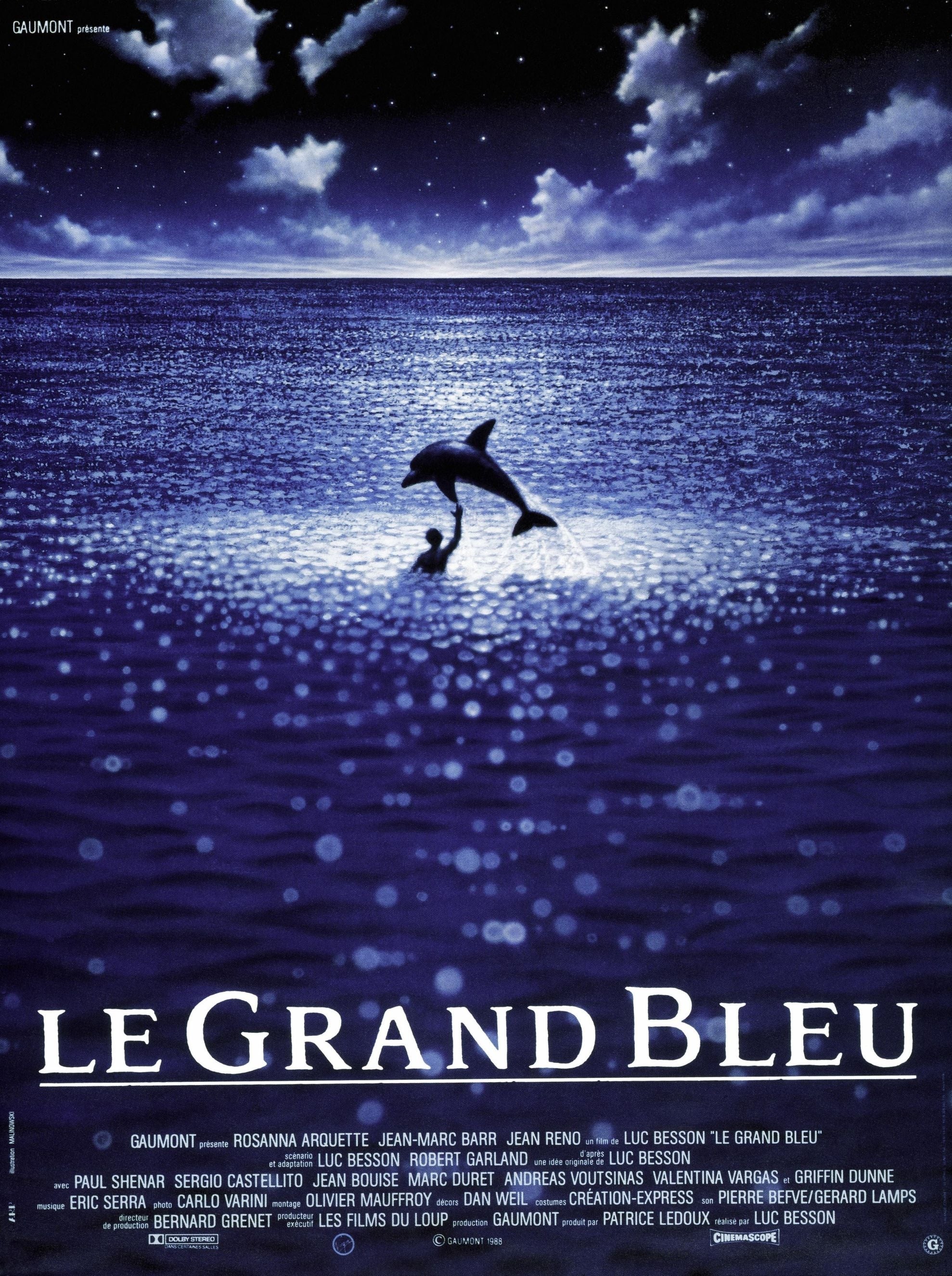 affiche du film Le Grand Bleu