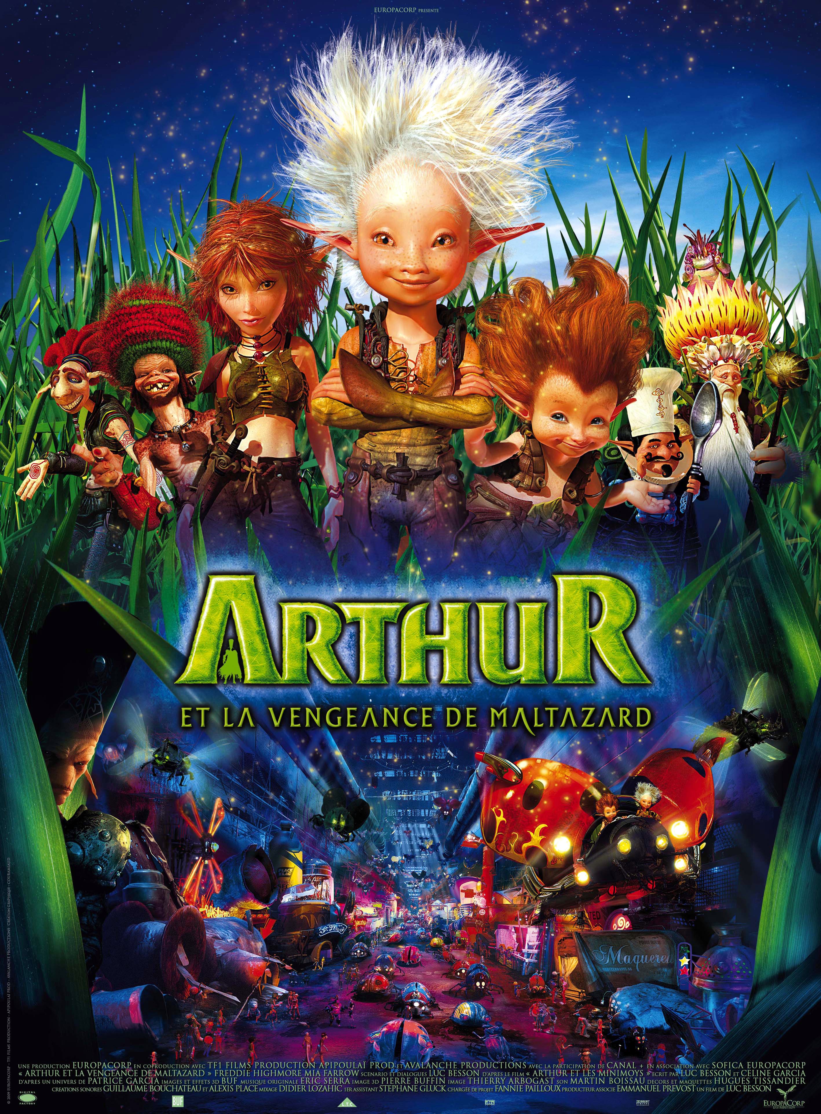 affiche du film Arthur et la vengeance de Maltazard