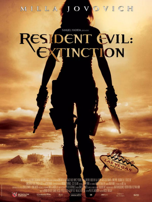 affiche du film Resident Evil: Extinction