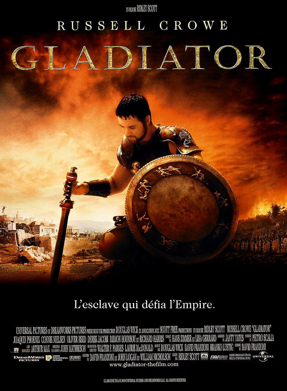 affiche du film Gladiator