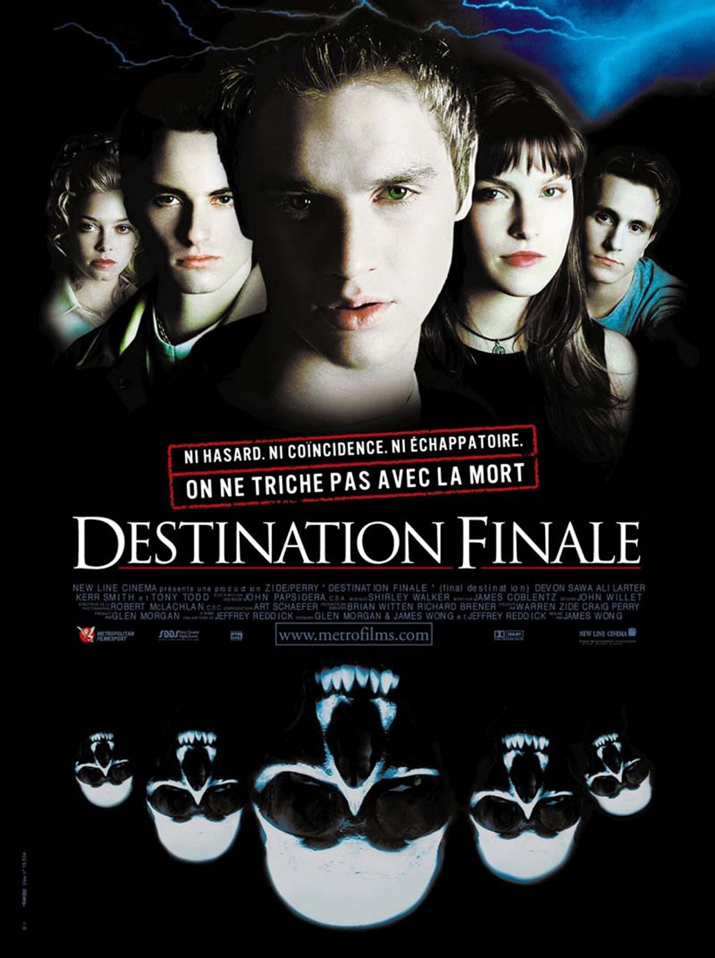 affiche du film Destination finale