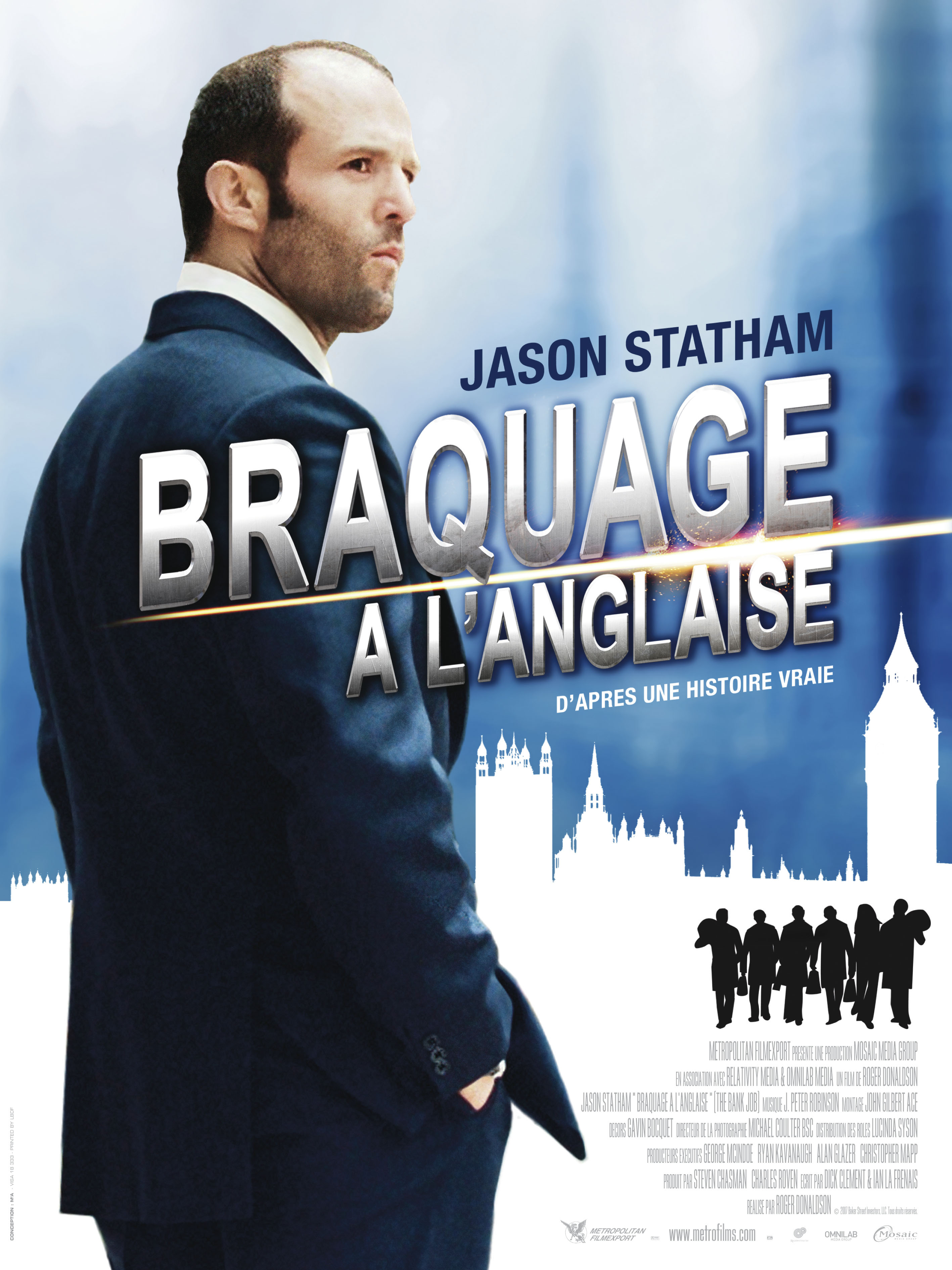 affiche du film Braquage à l'anglaise