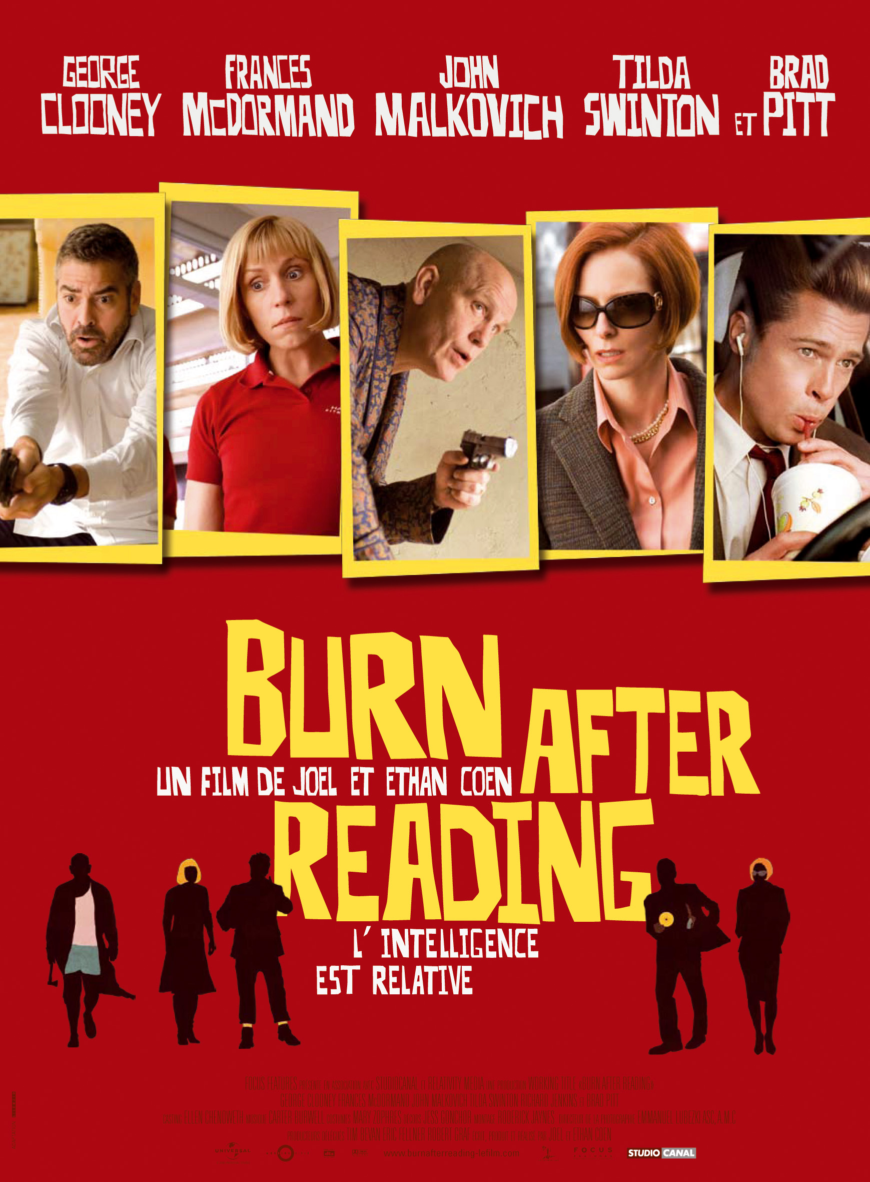 affiche du film Burn After Reading