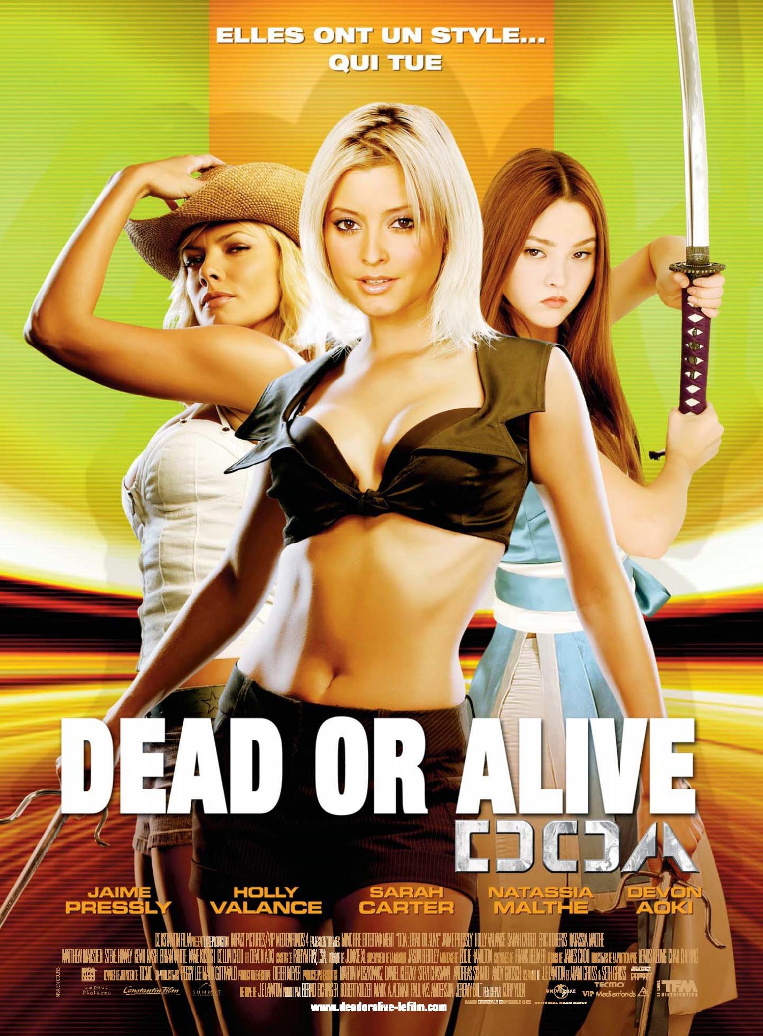 affiche du film DOA : Dead or Alive