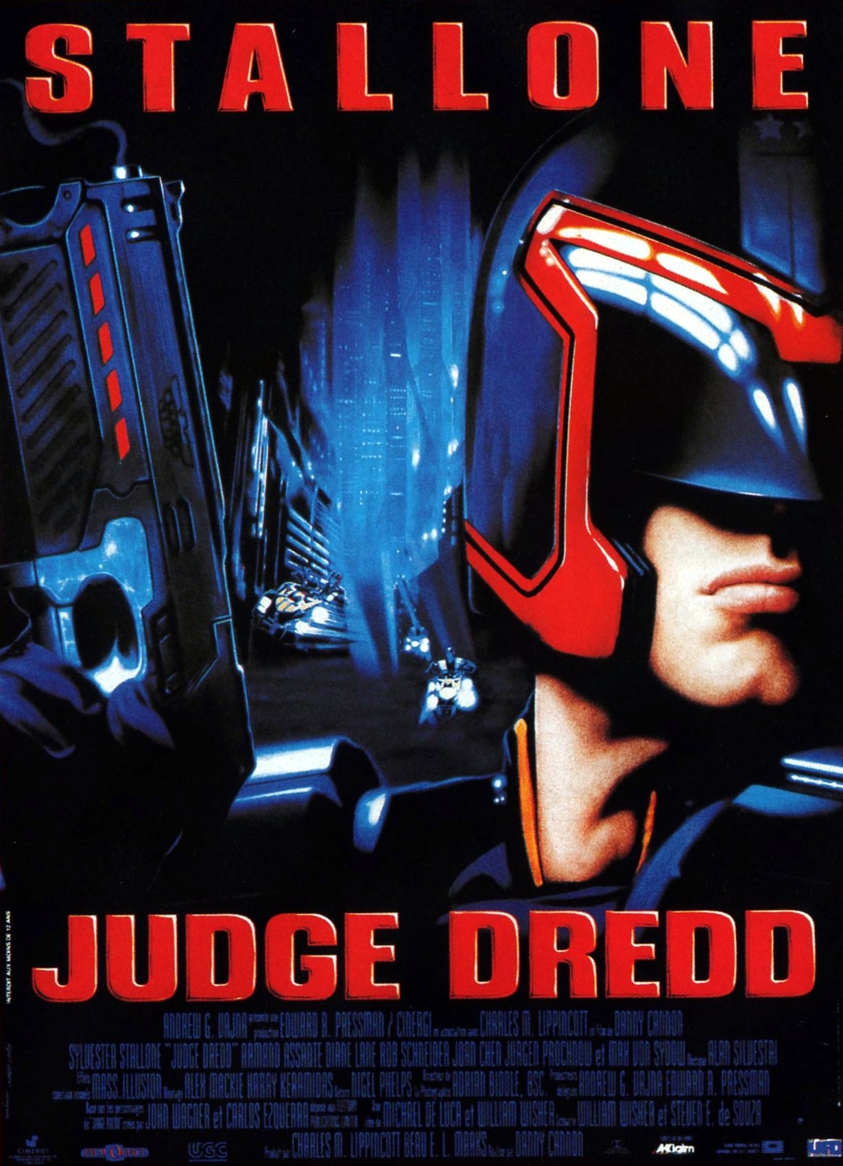 affiche du film Judge Dredd