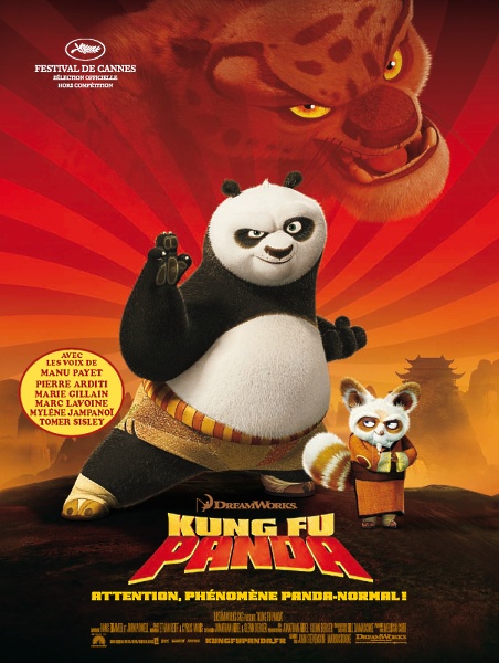 affiche du film Kung Fu Panda