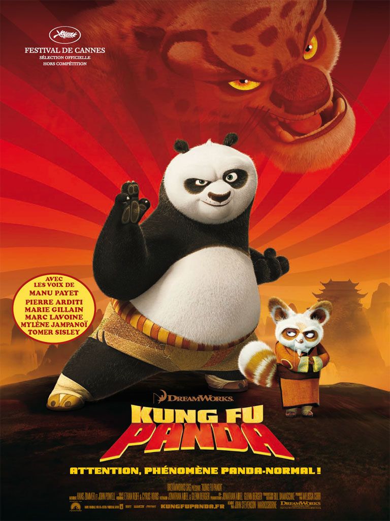 affiche du film Kung Fu Panda