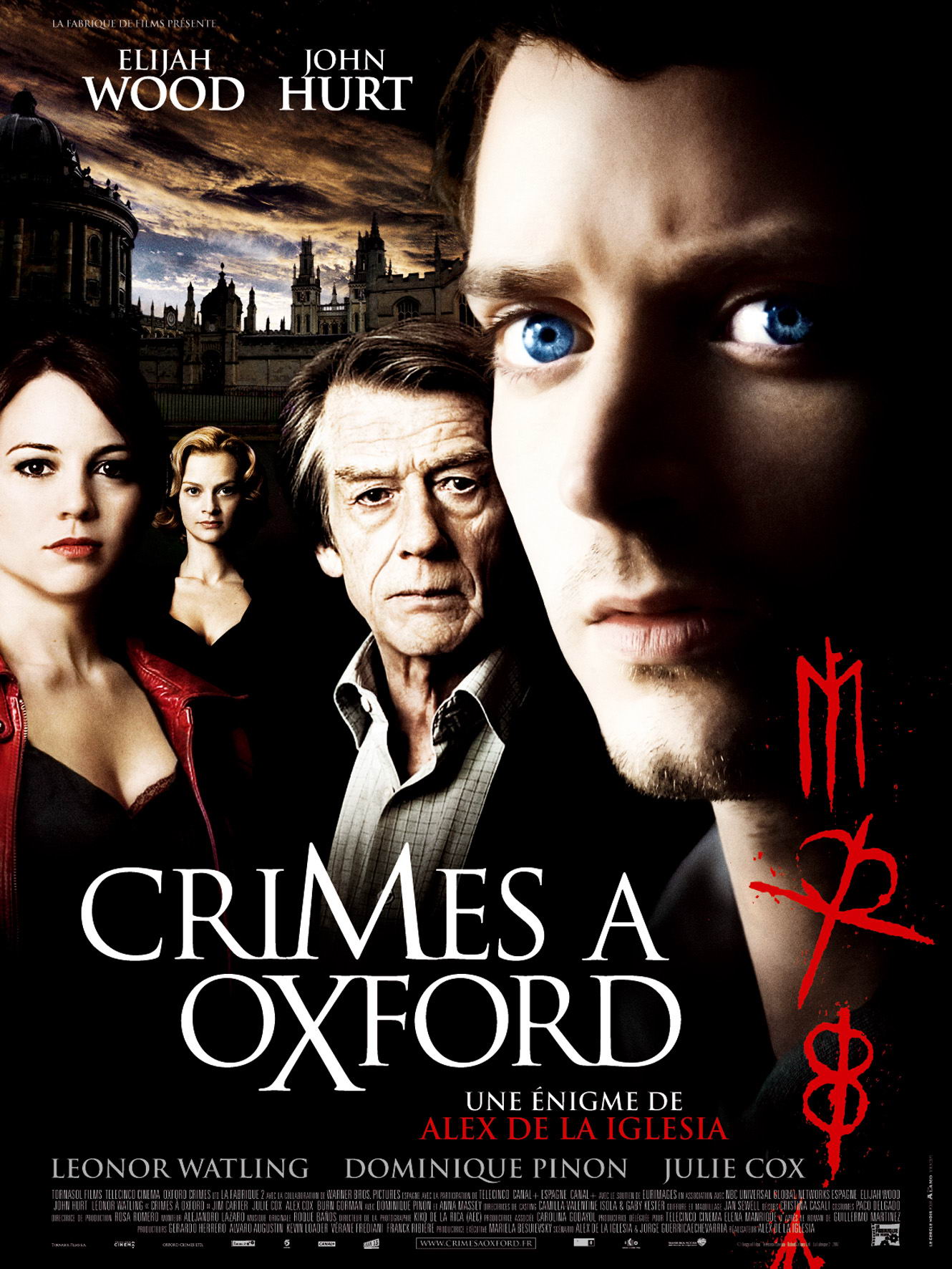 affiche du film Crimes à Oxford