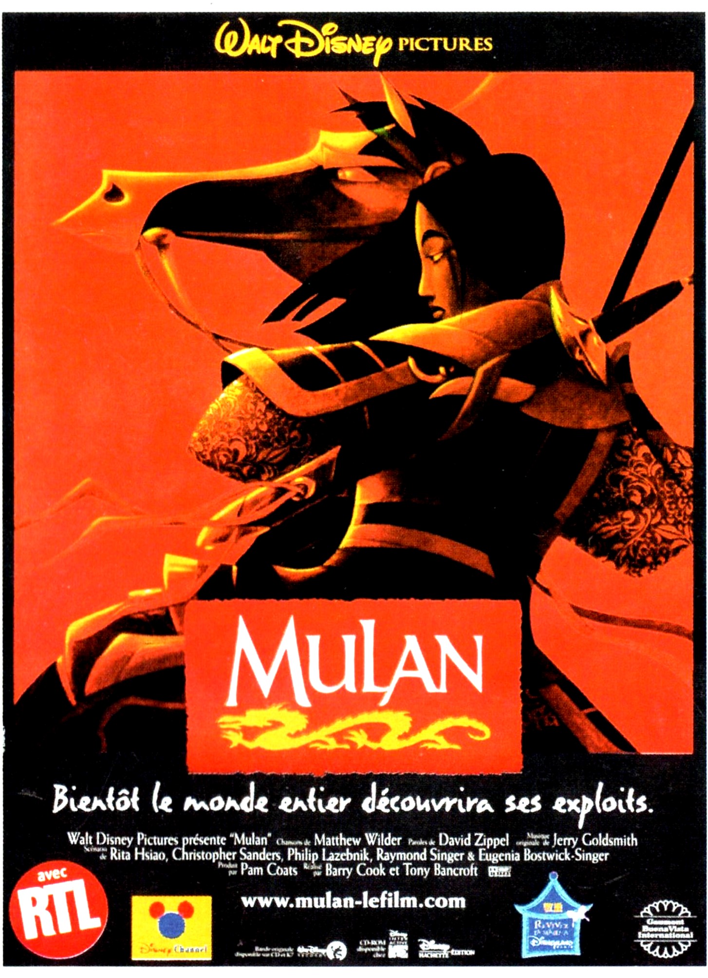 affiche du film Mulan