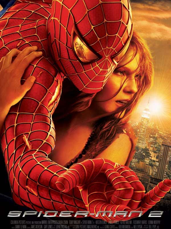 affiche du film Spider-Man 2