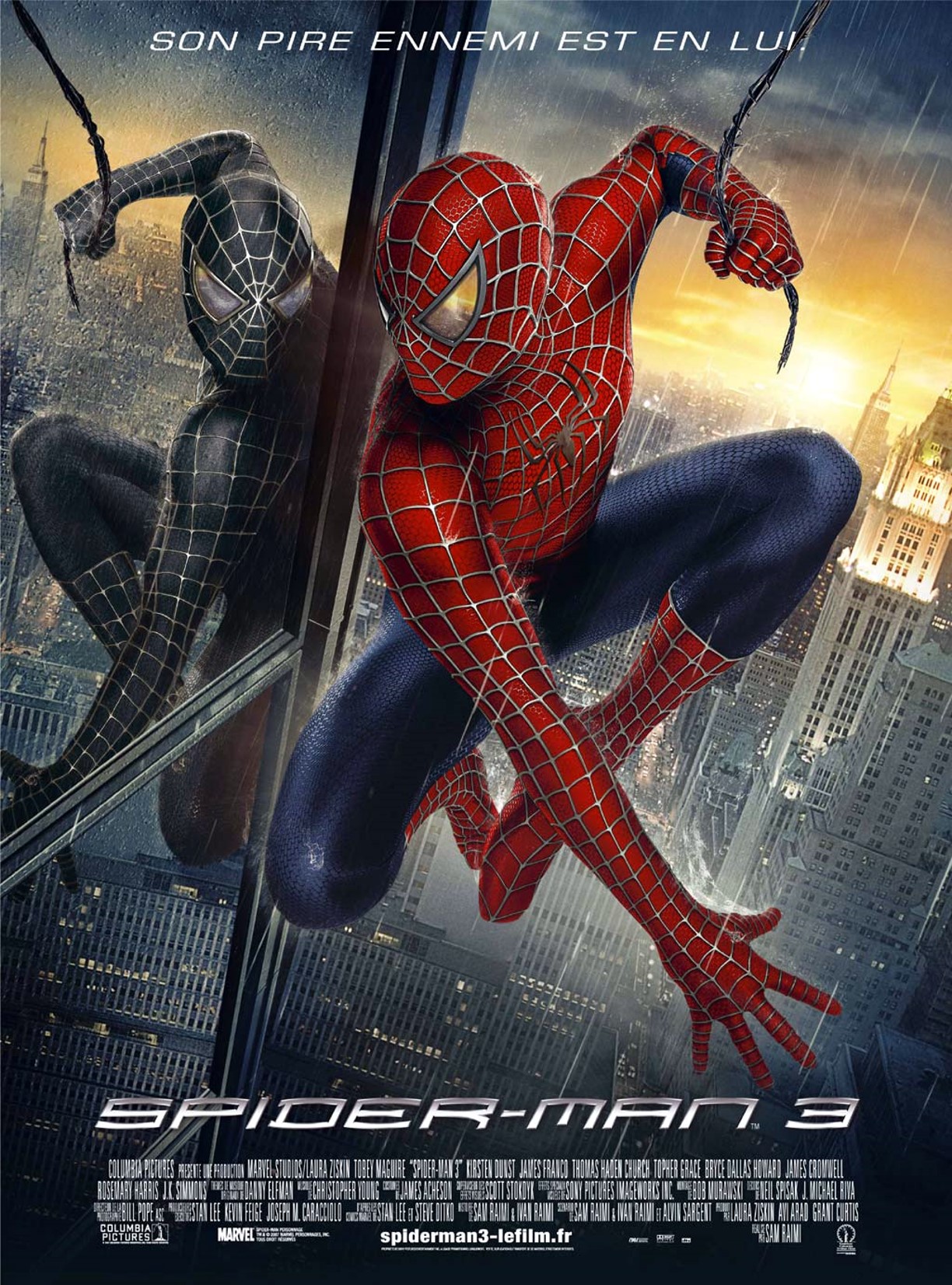 affiche du film Spider-Man 3