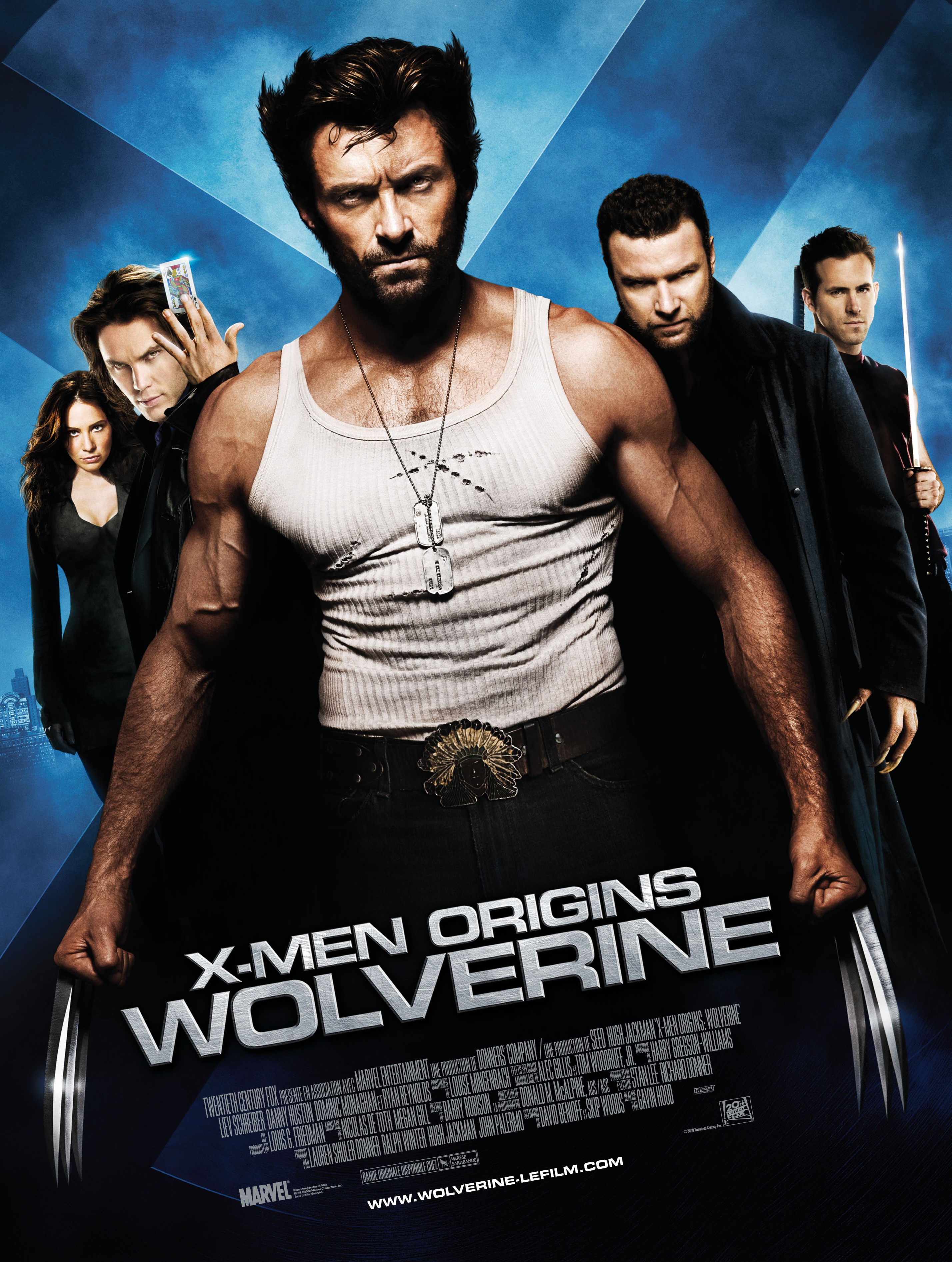 affiche du film X-Men Origins : Wolverine