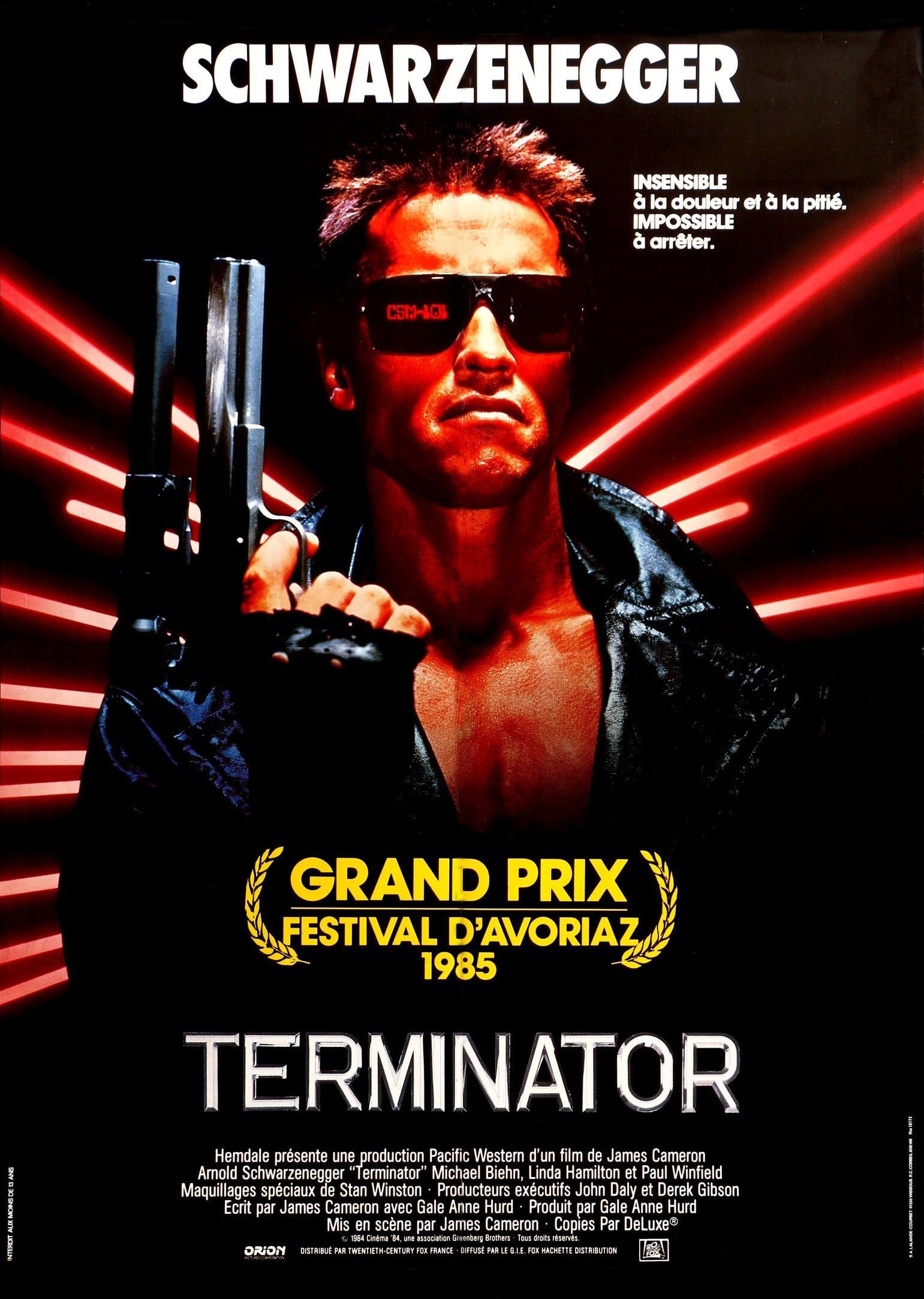 affiche du film Terminator