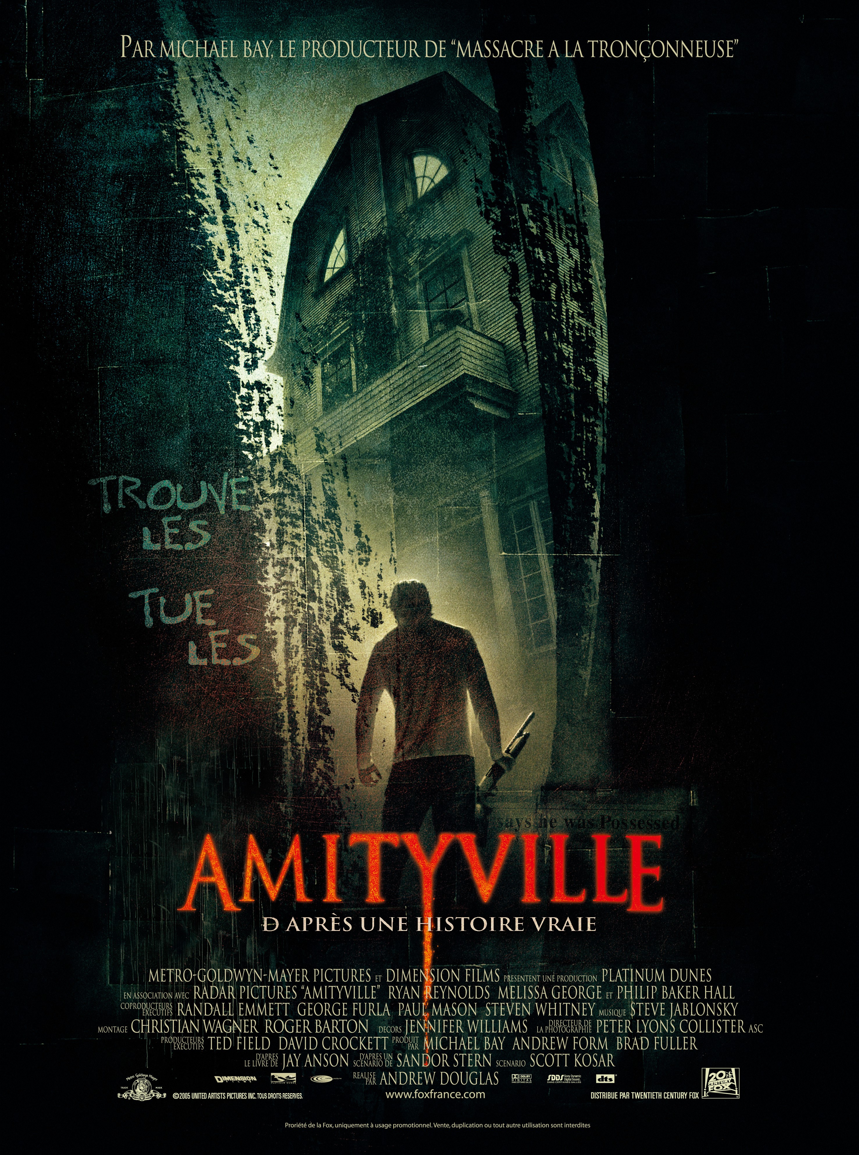 affiche du film Amityville