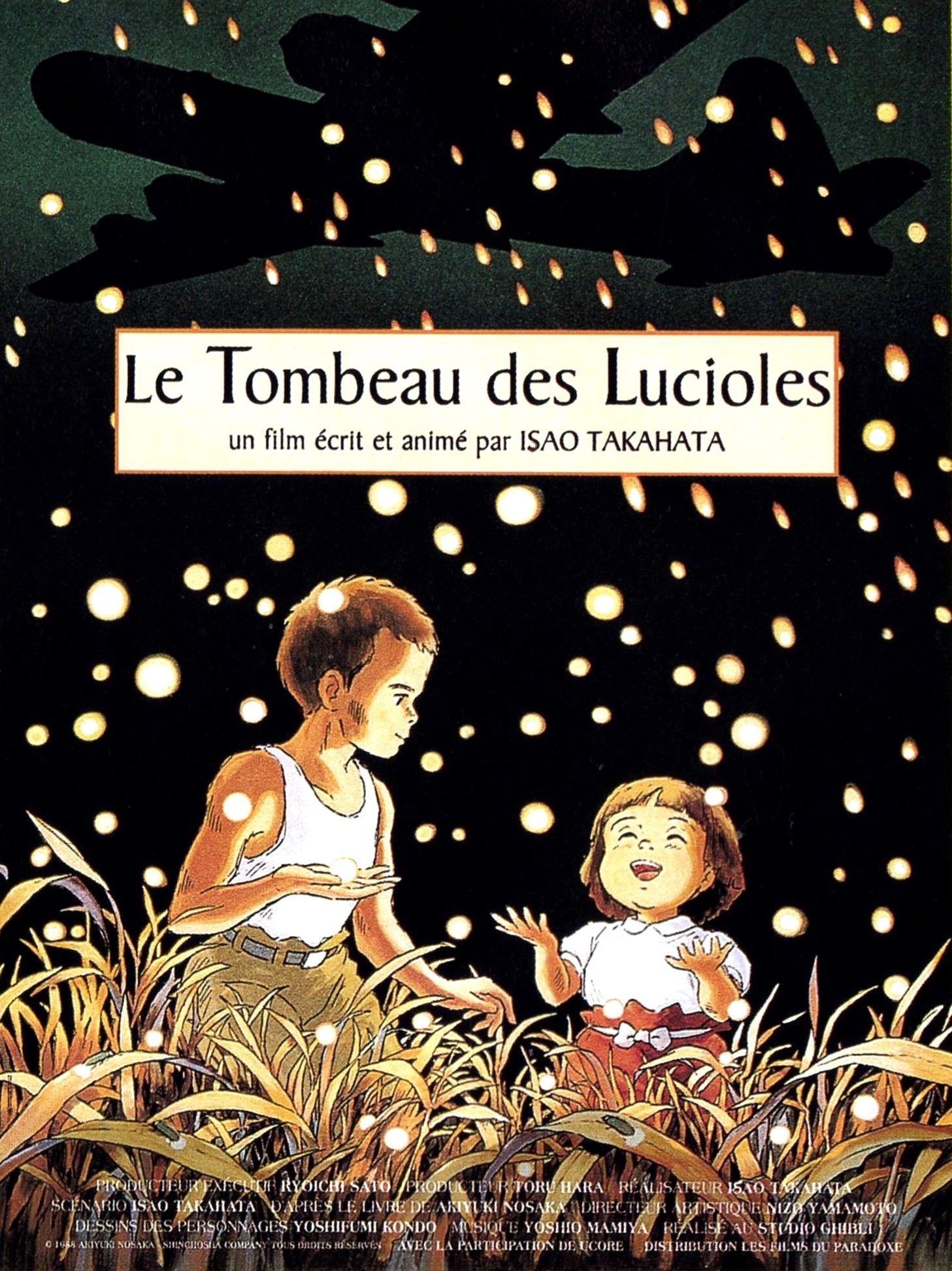 affiche du film Le Tombeau des lucioles