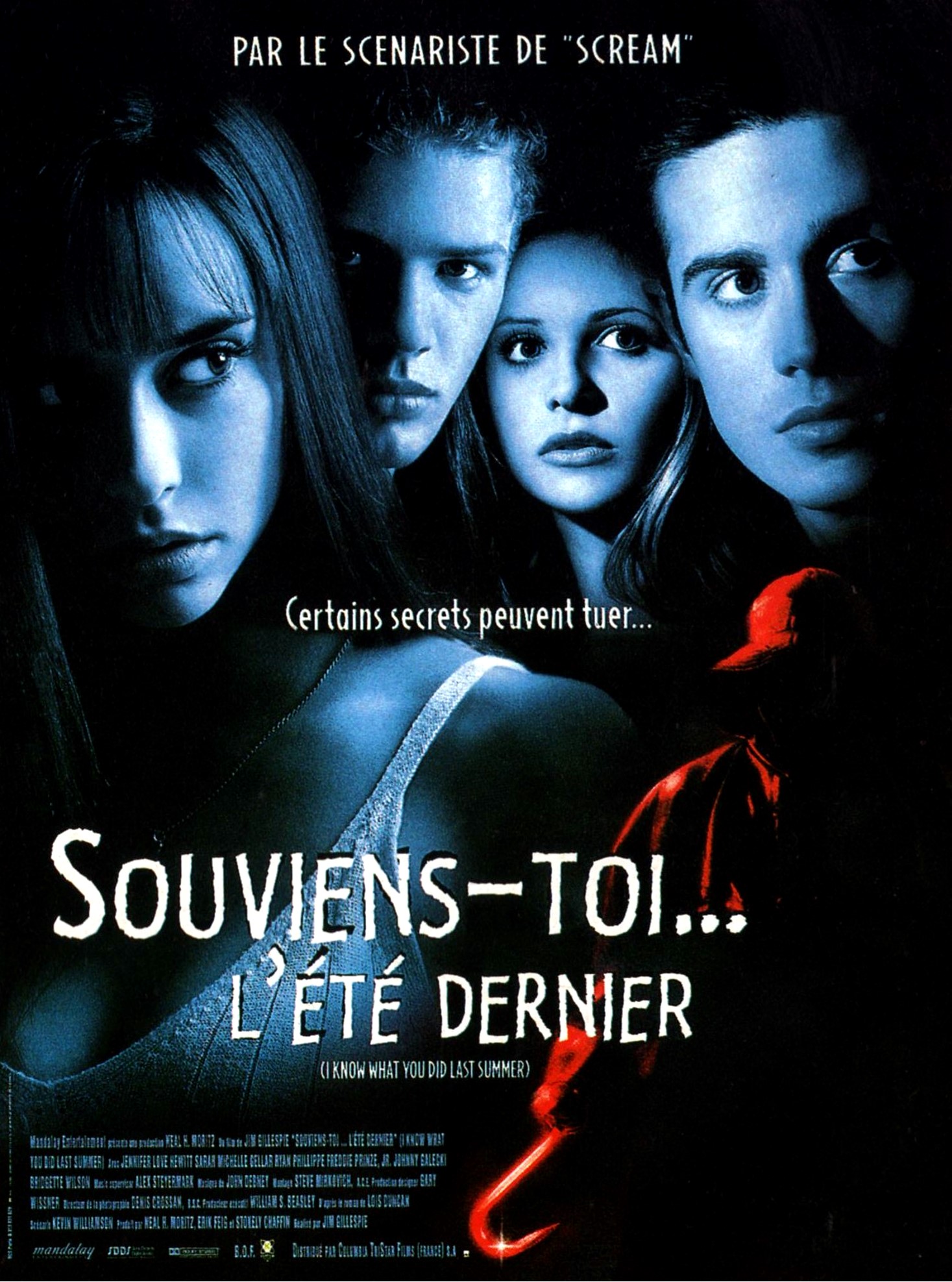 affiche du film Souviens-toi... l'été dernier