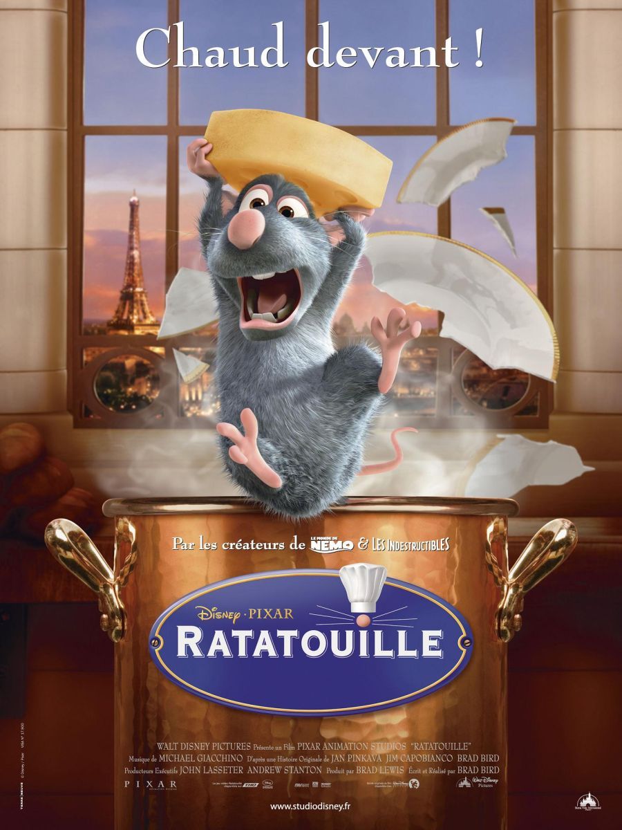 affiche du film Ratatouille