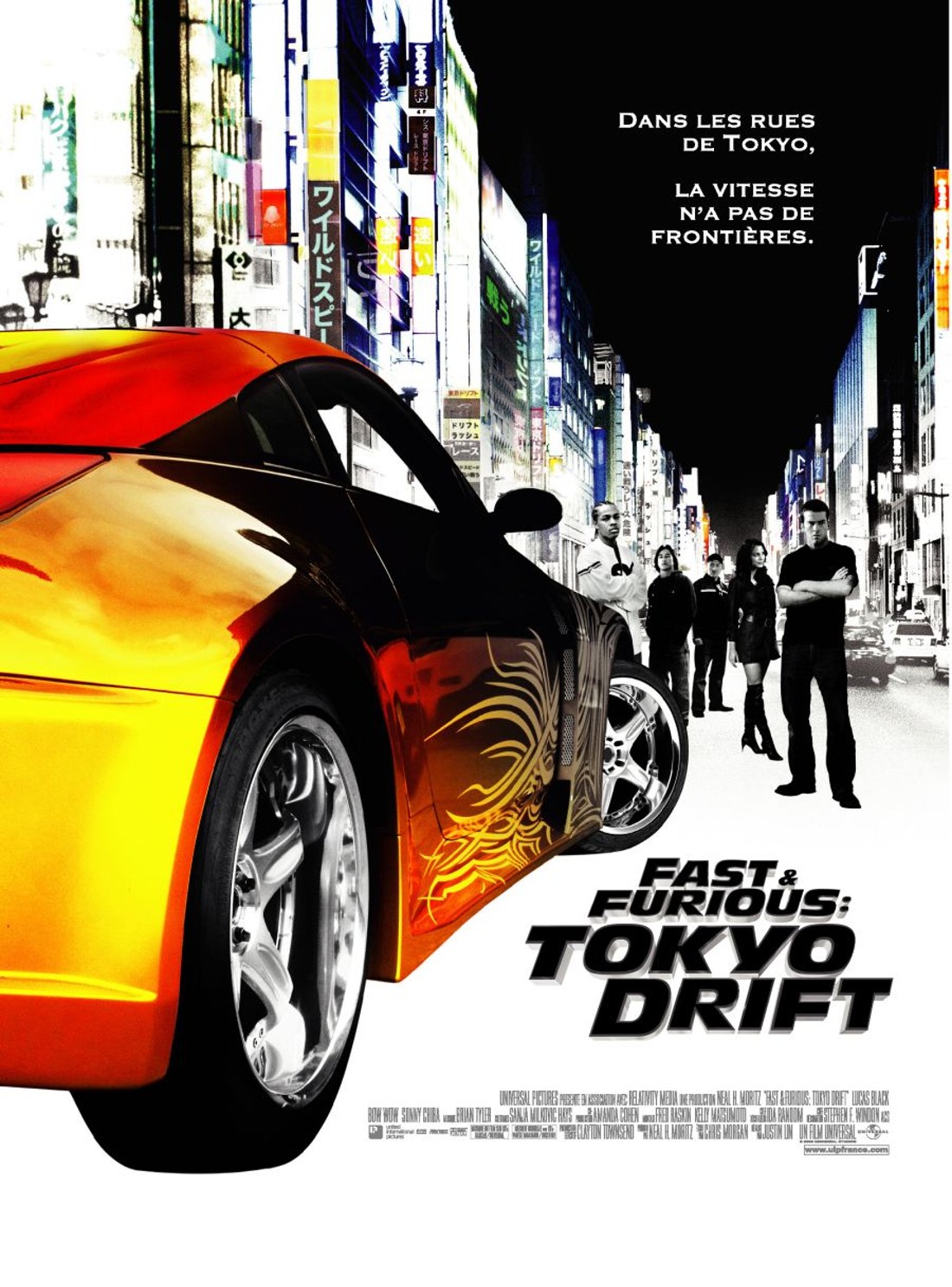 affiche du film Fast & Furious : Tokyo Drift